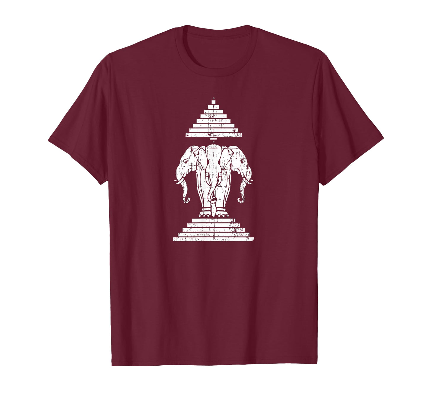 Laos 3 Headed Elephant Erawan Airavata | Laotian | Sabaidee T-Shirt