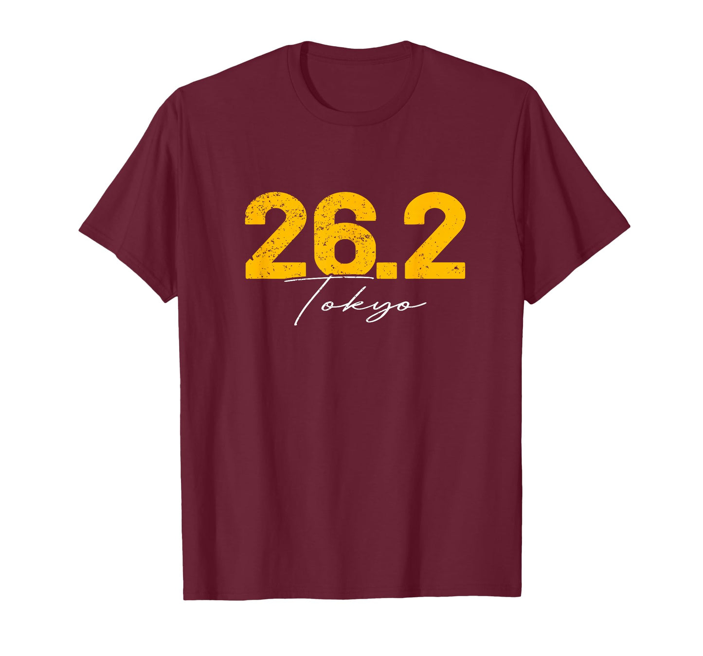 Tokyo Running 26.2 Mens Womens Marathon Runner T-Shirt