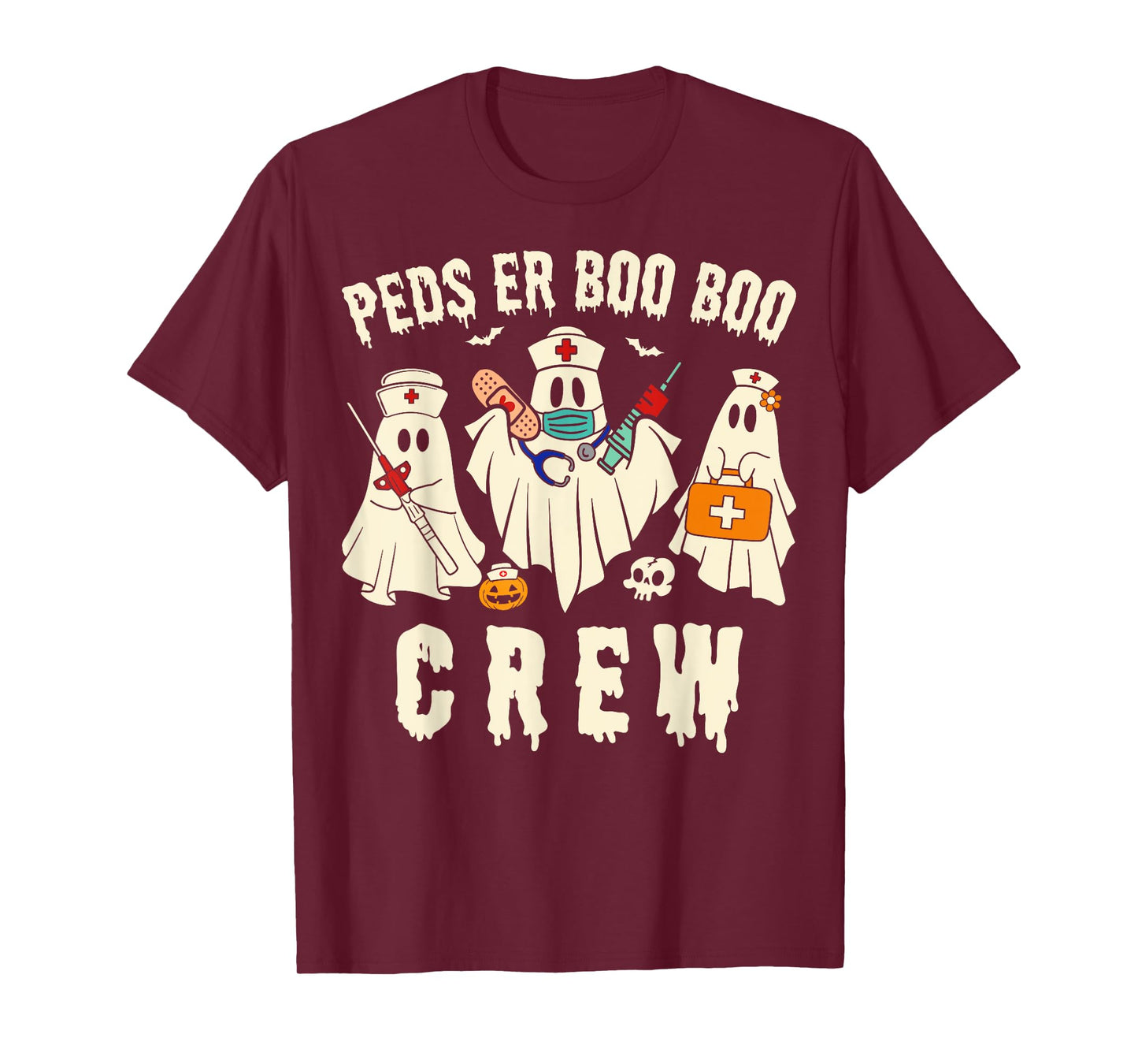 PEDS Emergency Department Halloween RN ER Pediatric ED Nurse T-Shirt