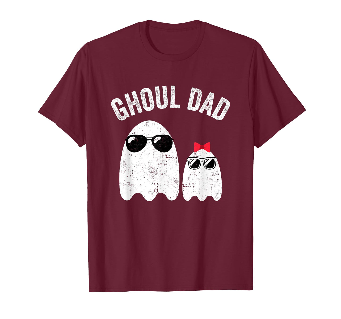 Ghoul Dad Funny Vintage Halloween Daddy Ghost T-Shirt
