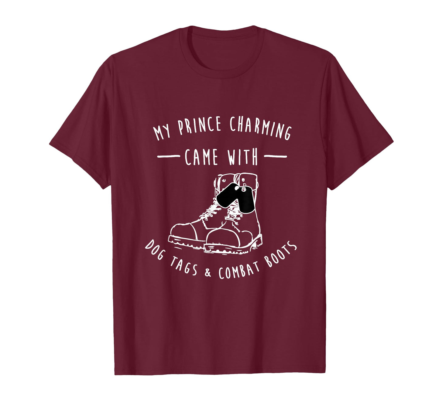 My Prinz charming funny military woman girlfriend T-Shirt