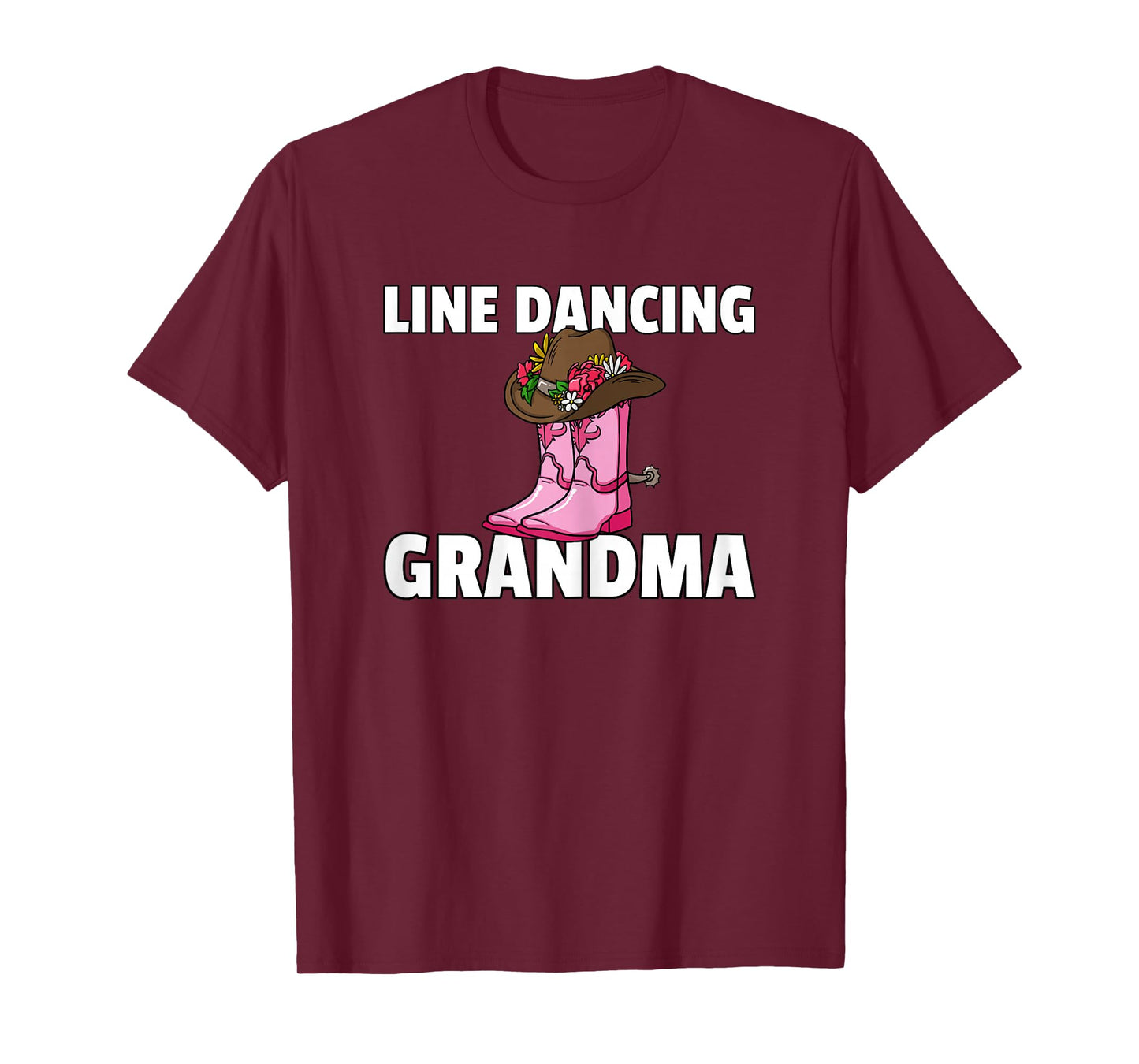Line Dance Grandma Country Music Dancing Dancer T-Shirt