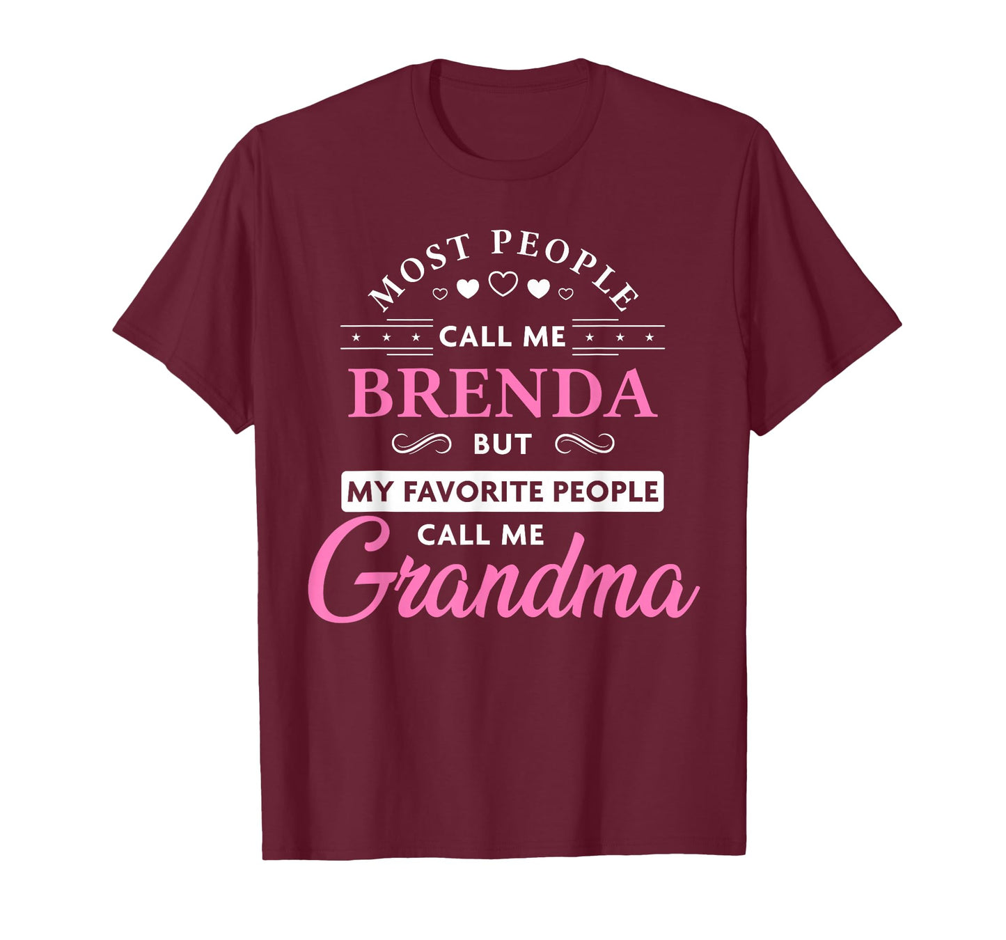 Brenda Name Gift Personalized Grandma T-Shirt