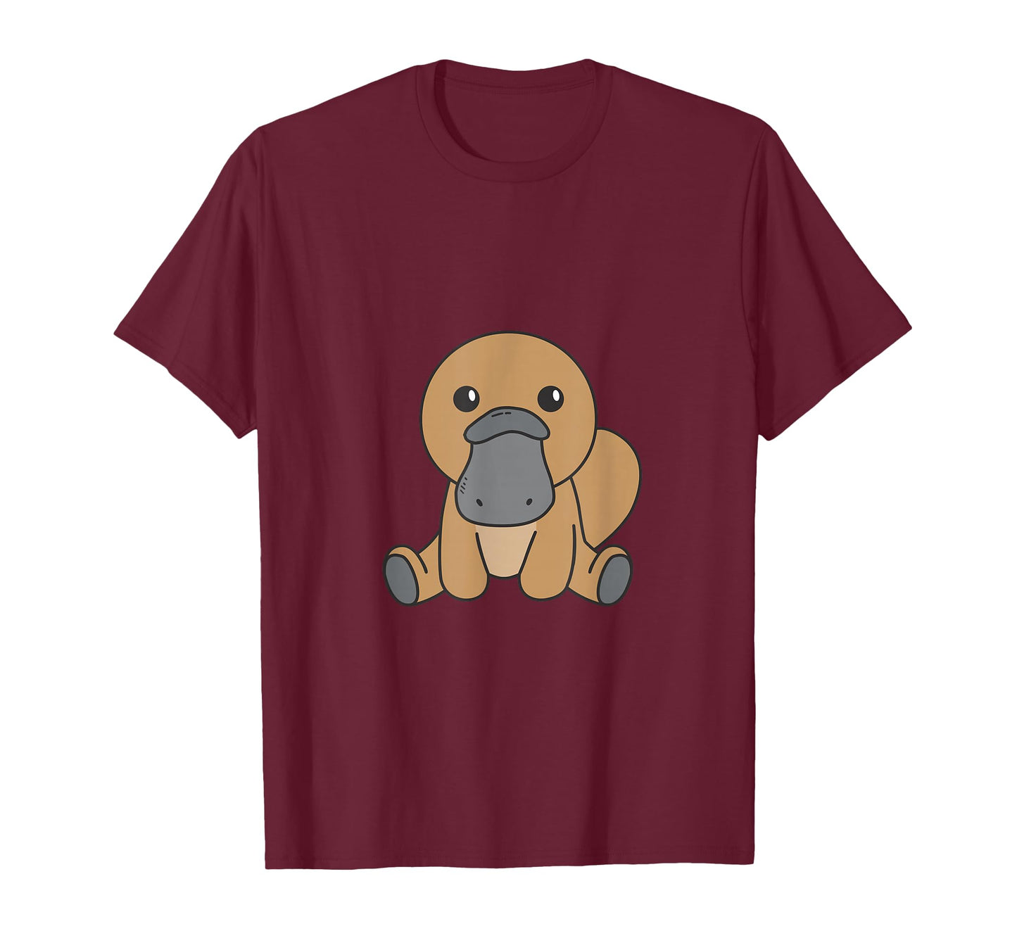 Platypus Cute Animals for Children Manga Platypus T-Shirt