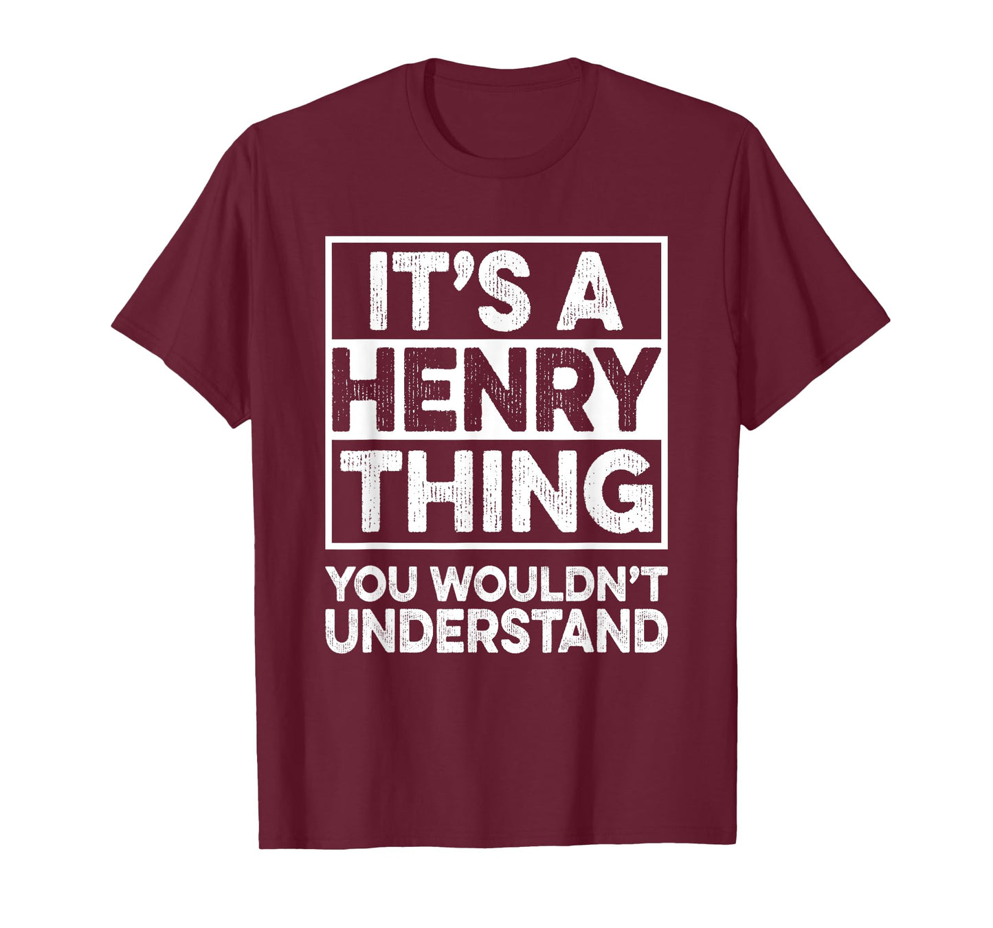 It's A Henry Thing You Wouldn't Understand Henry Christmas T-Shirt