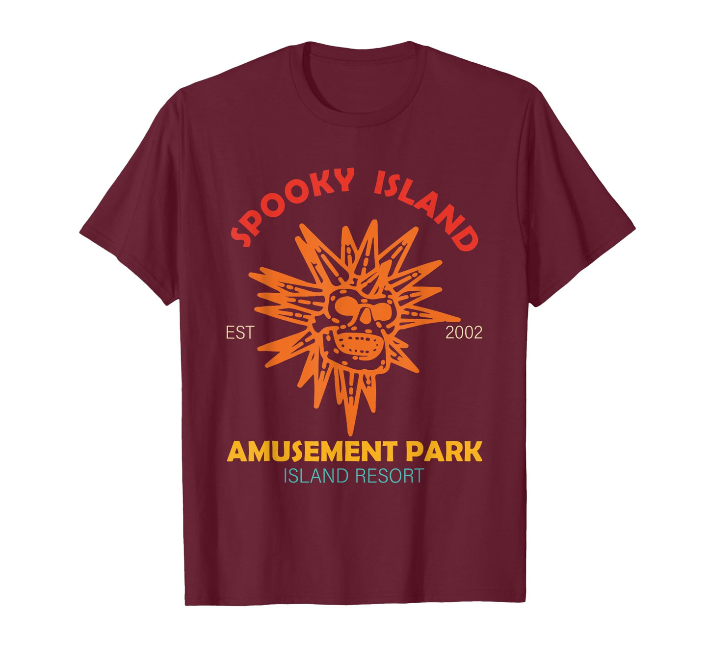 Spooky Island Est 2002 Amusement Park Island Resort T-Shirt