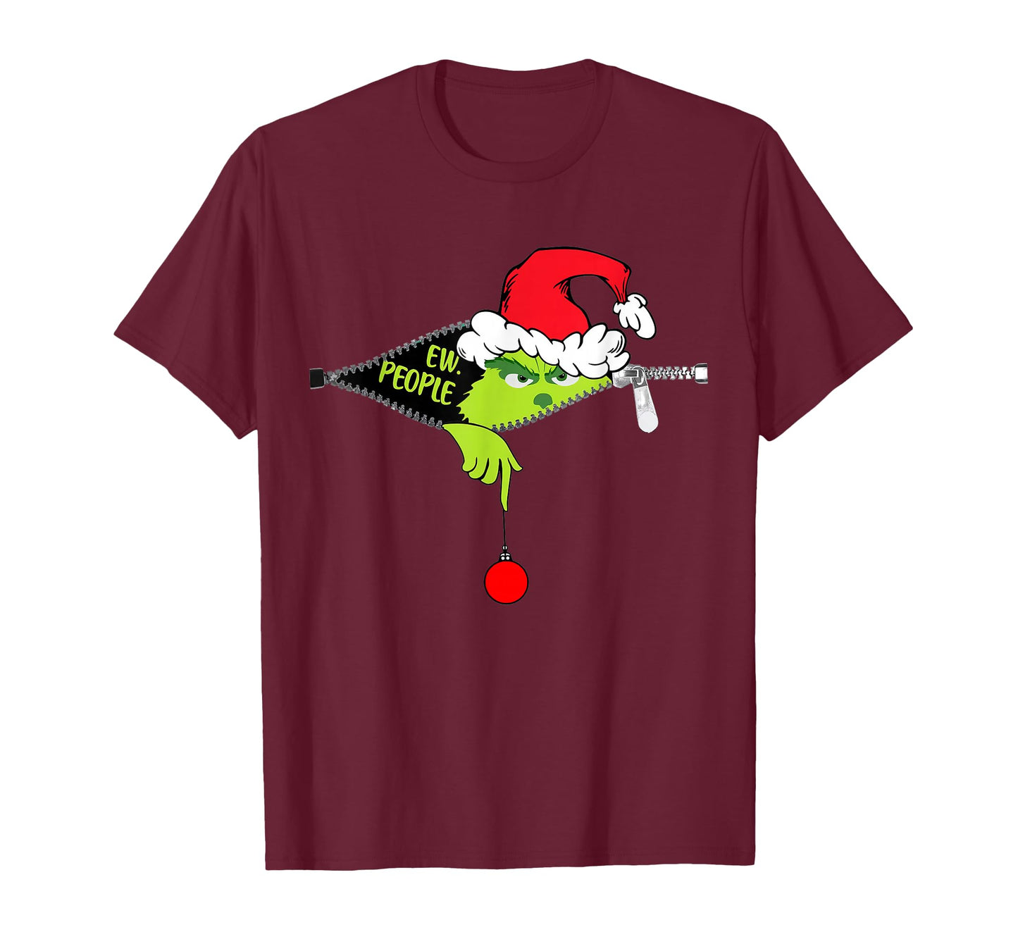 Funny Christmas Ew People Men Women Kid Boys Girls T-Shirt