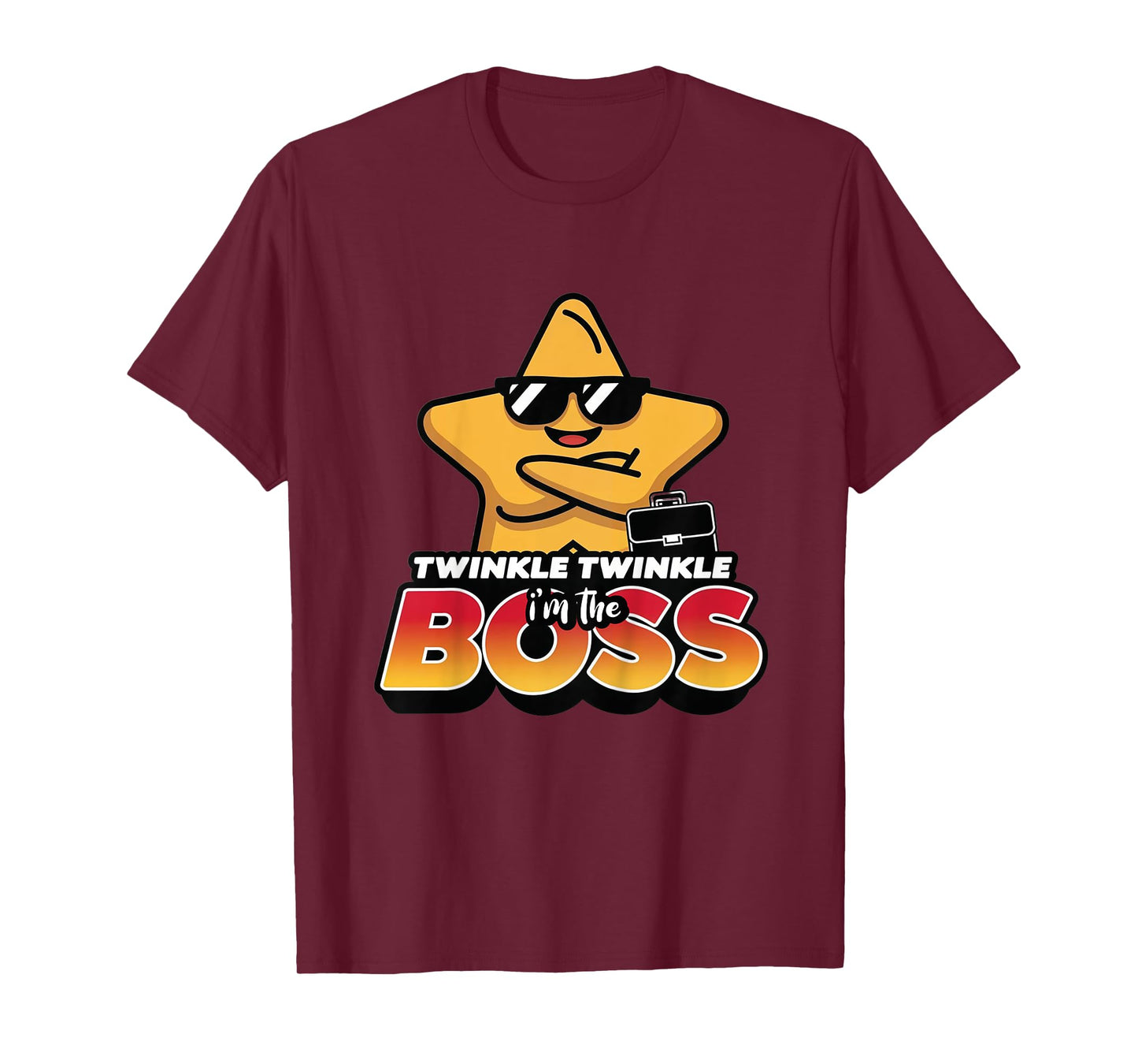 Kids Twinkle Twinkle I’m the Boss T-Shirt