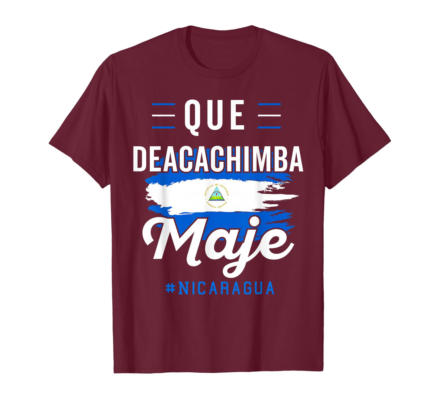 Nicaragua Flag Camiseta Nicaraguan Nicoya Pinoleros Nica T-Shirt