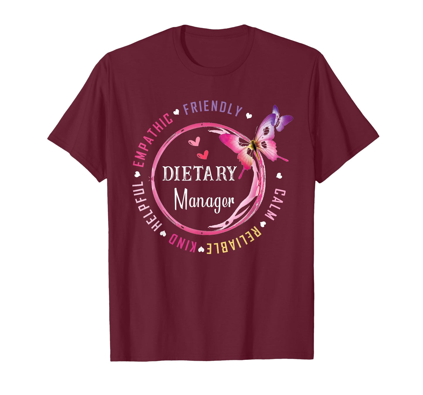 Dietary Manager Appreciation Week Healthcare Dietitian Squad T-Shirt