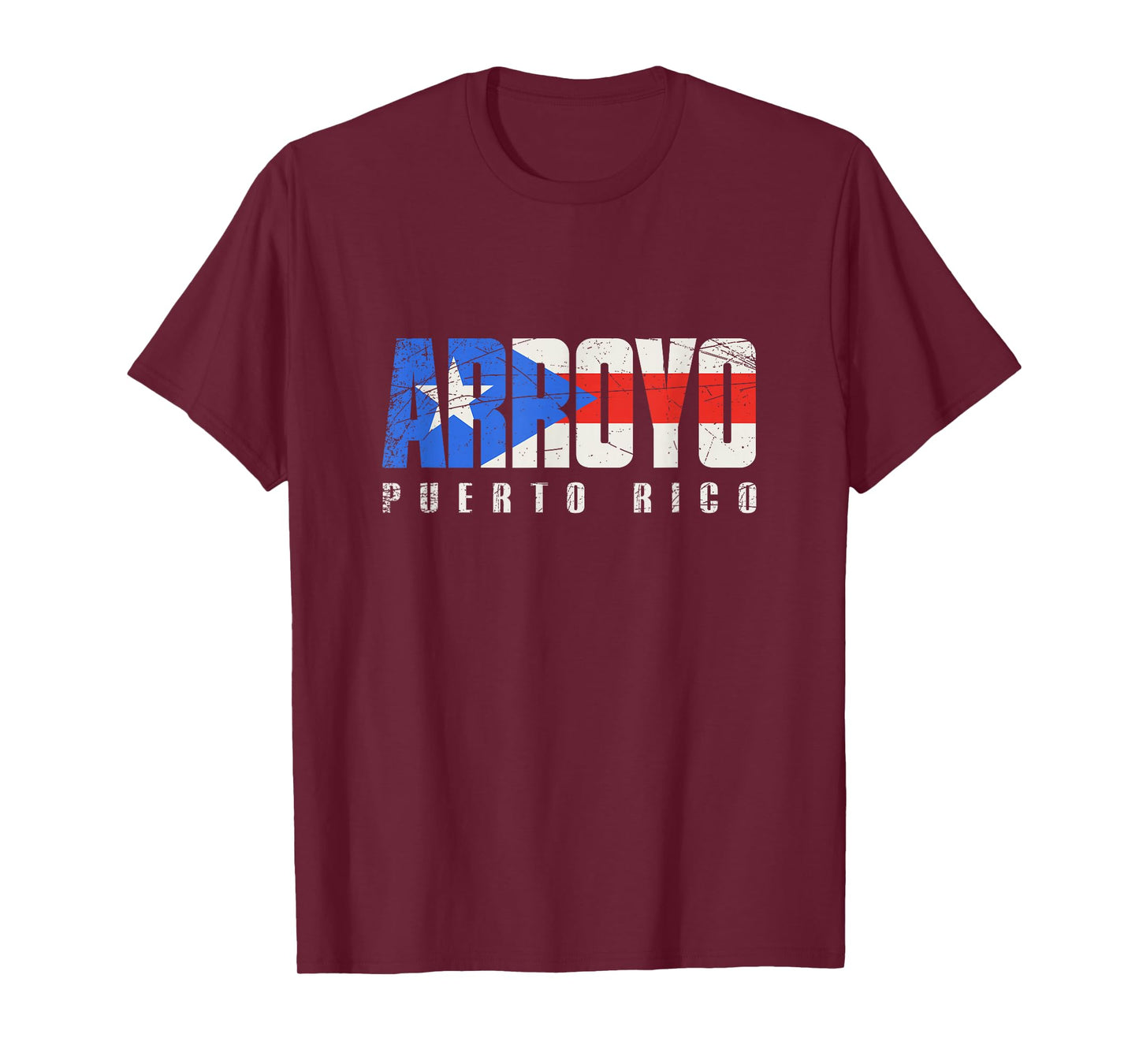 Arroyo Puerto Rico, Puerto Rican flag T-Shirt