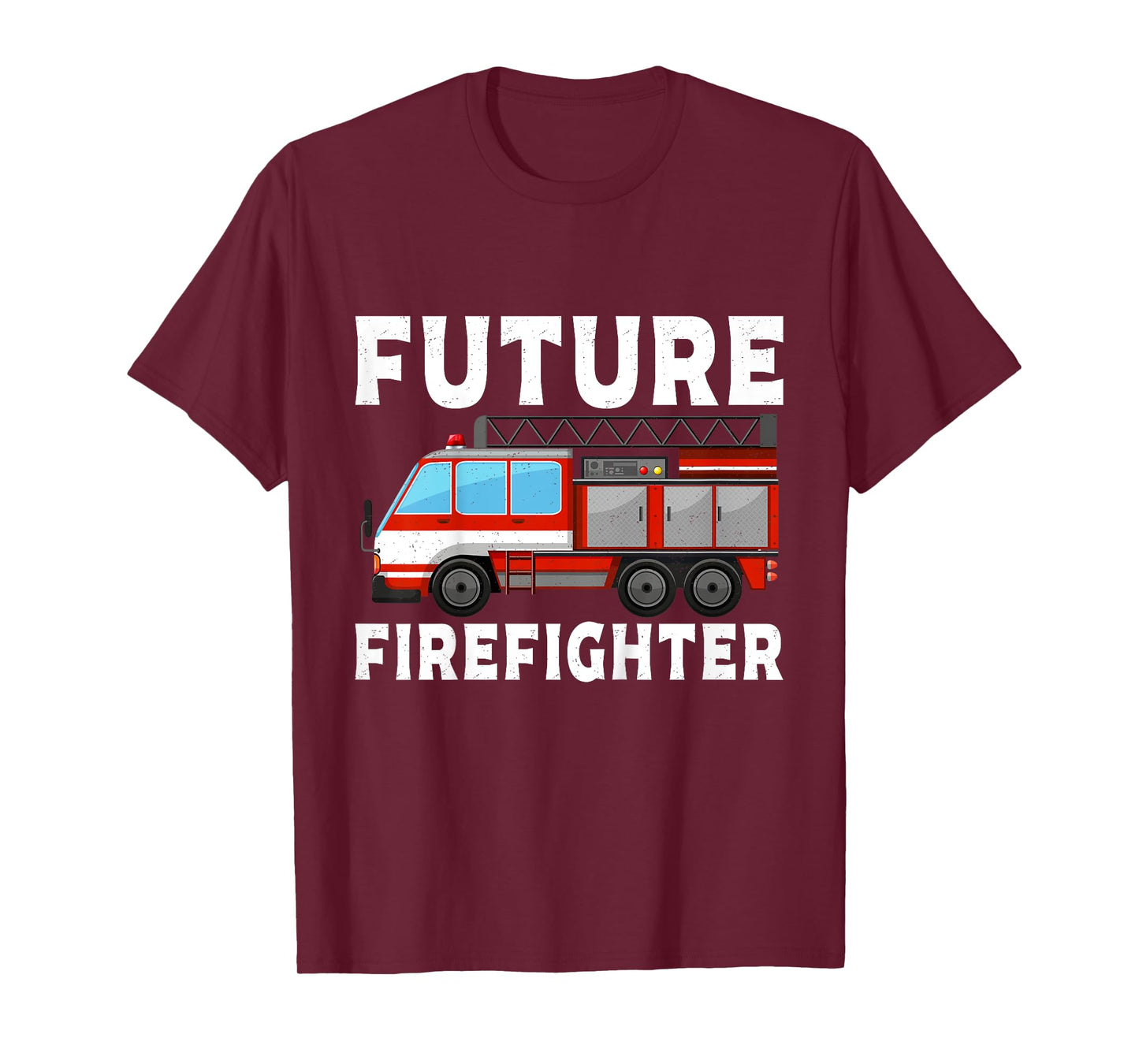 Kids Firefighter Shirt Fireman Costume Toddler Boys Firefighter T-Shirt