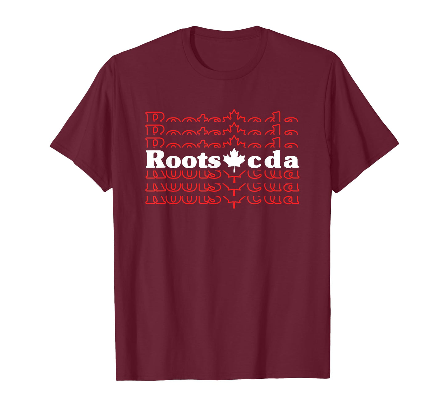Roots CDA Maple Canada Pride Vacation Travel Canadian Gift T-Shirt