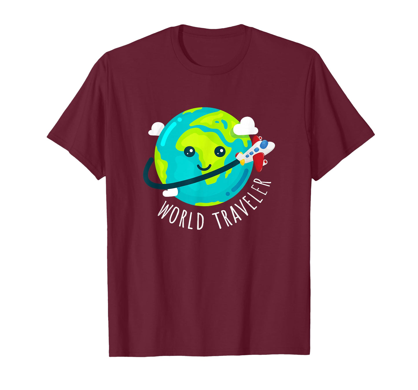 Cute Globe World Traveler T-Shirt