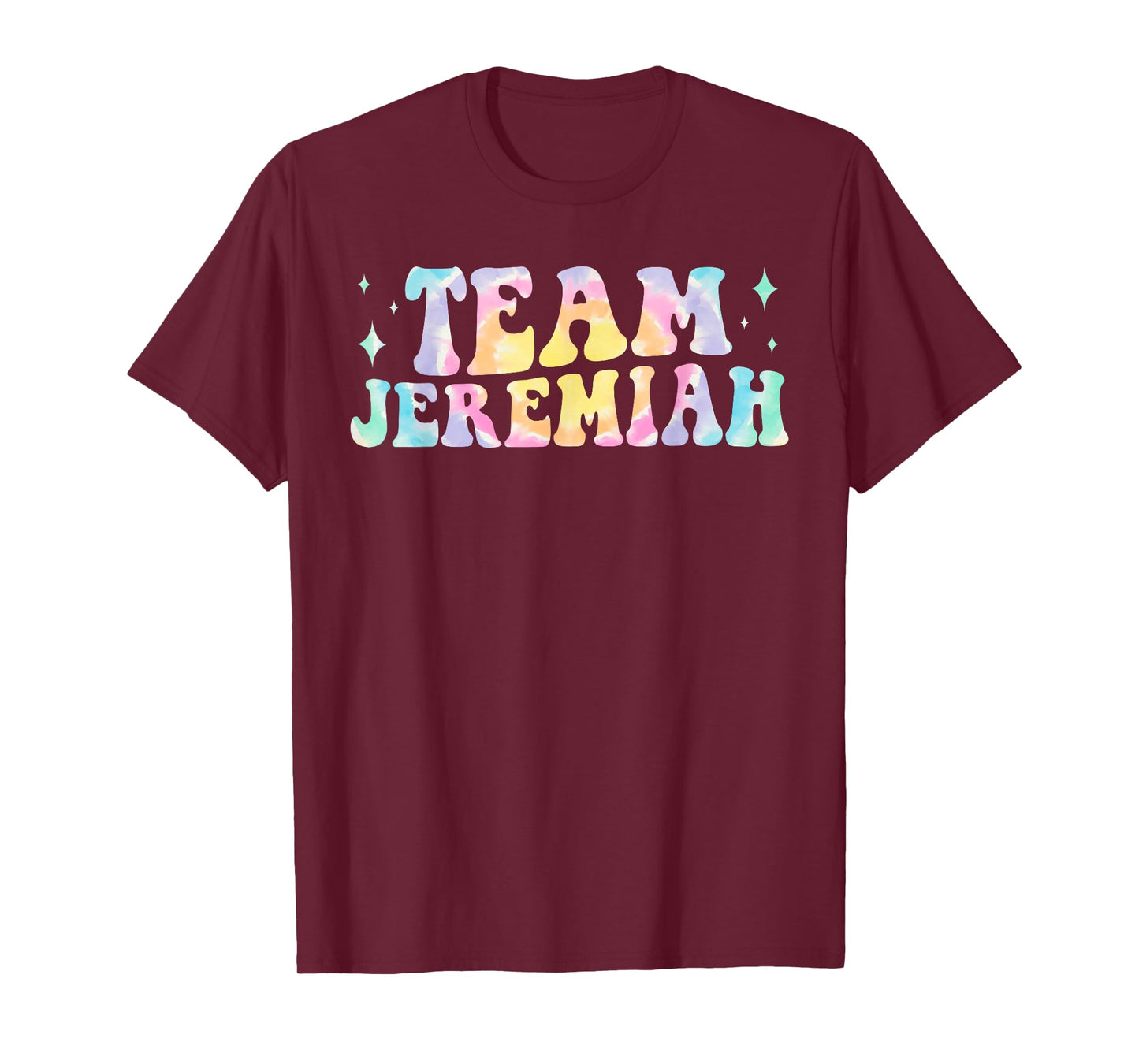 Team Jeremiah Groovy Tie Dye Kid T-Shirt