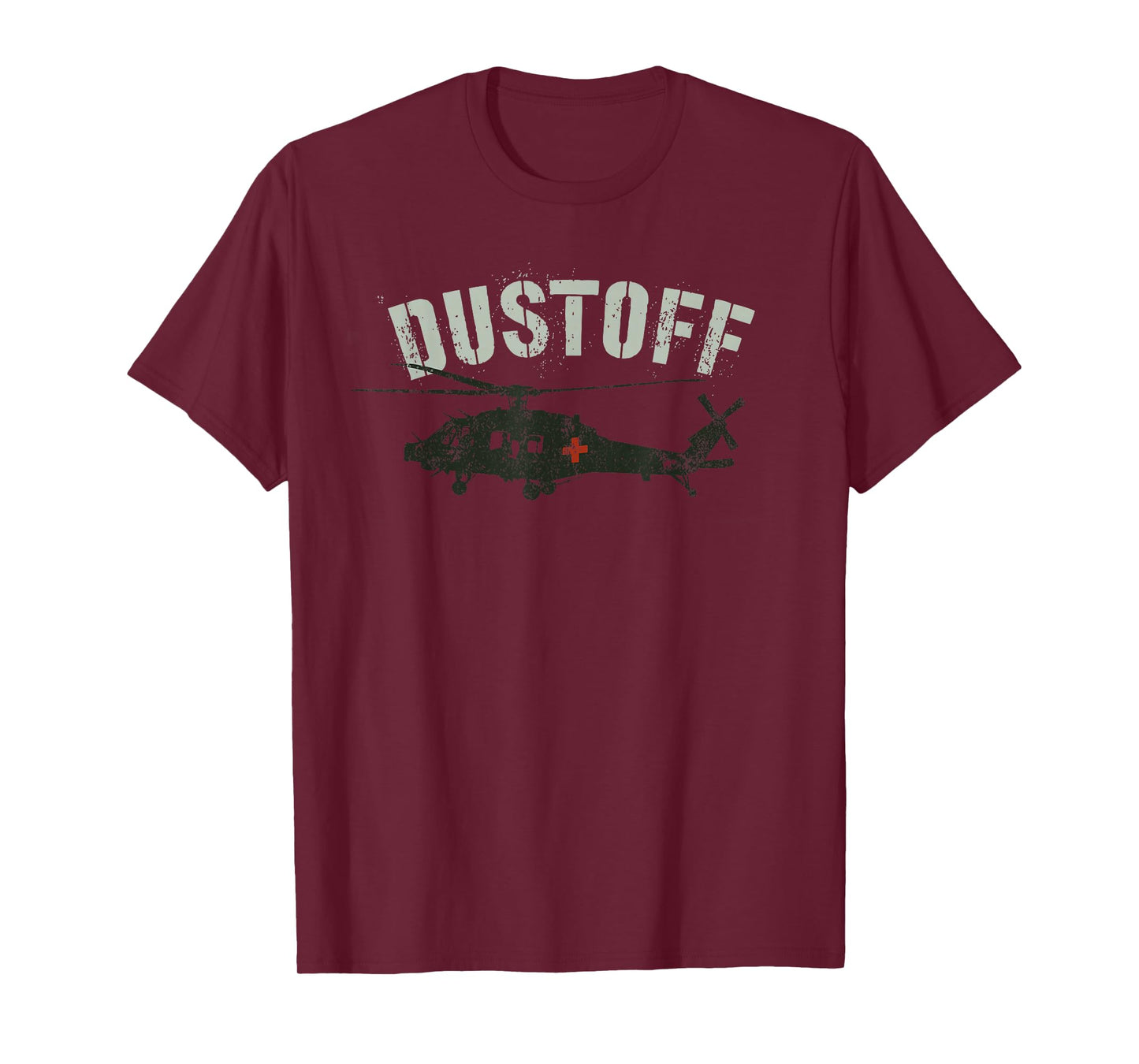 Vintage DUSTOFF Medevac Helicopter Rescue Dad Pilot Soldier T-Shirt