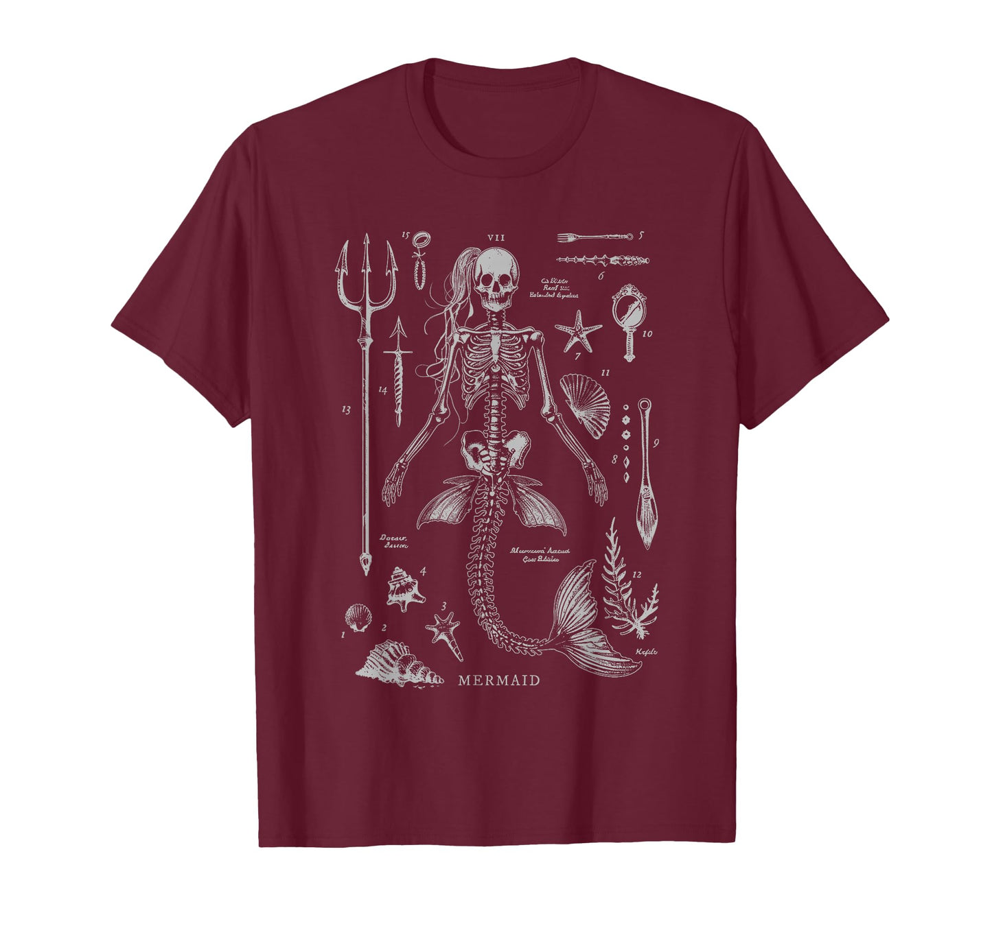 Mermaid Skeleton T-Shirt