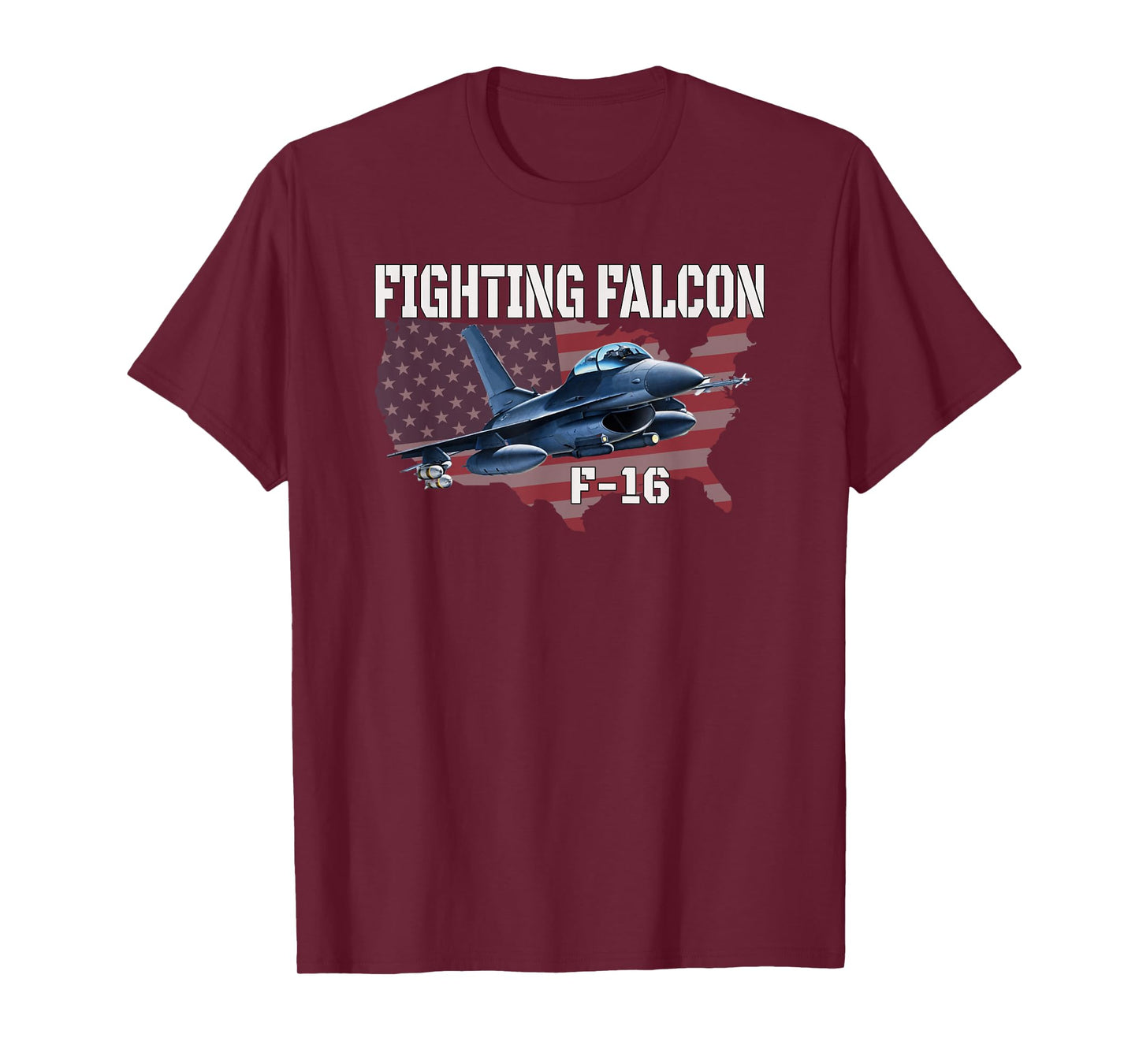 F-16 Fighting Falcon Viper Fighter Pilot Military Aviation T-Shirt