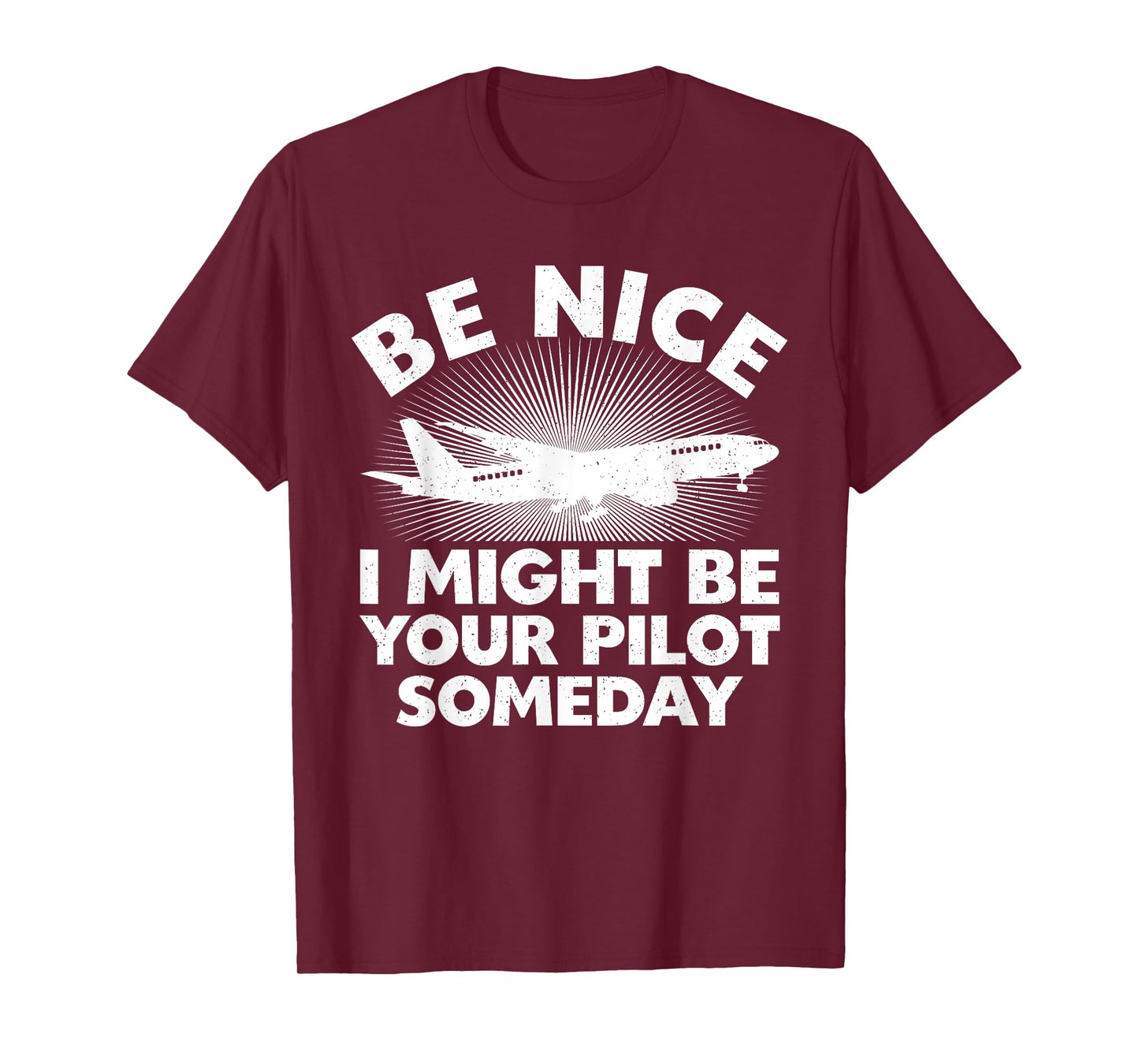 Funny Pilot Design For Men Women Aviation Airplane Pilot T-Shirt