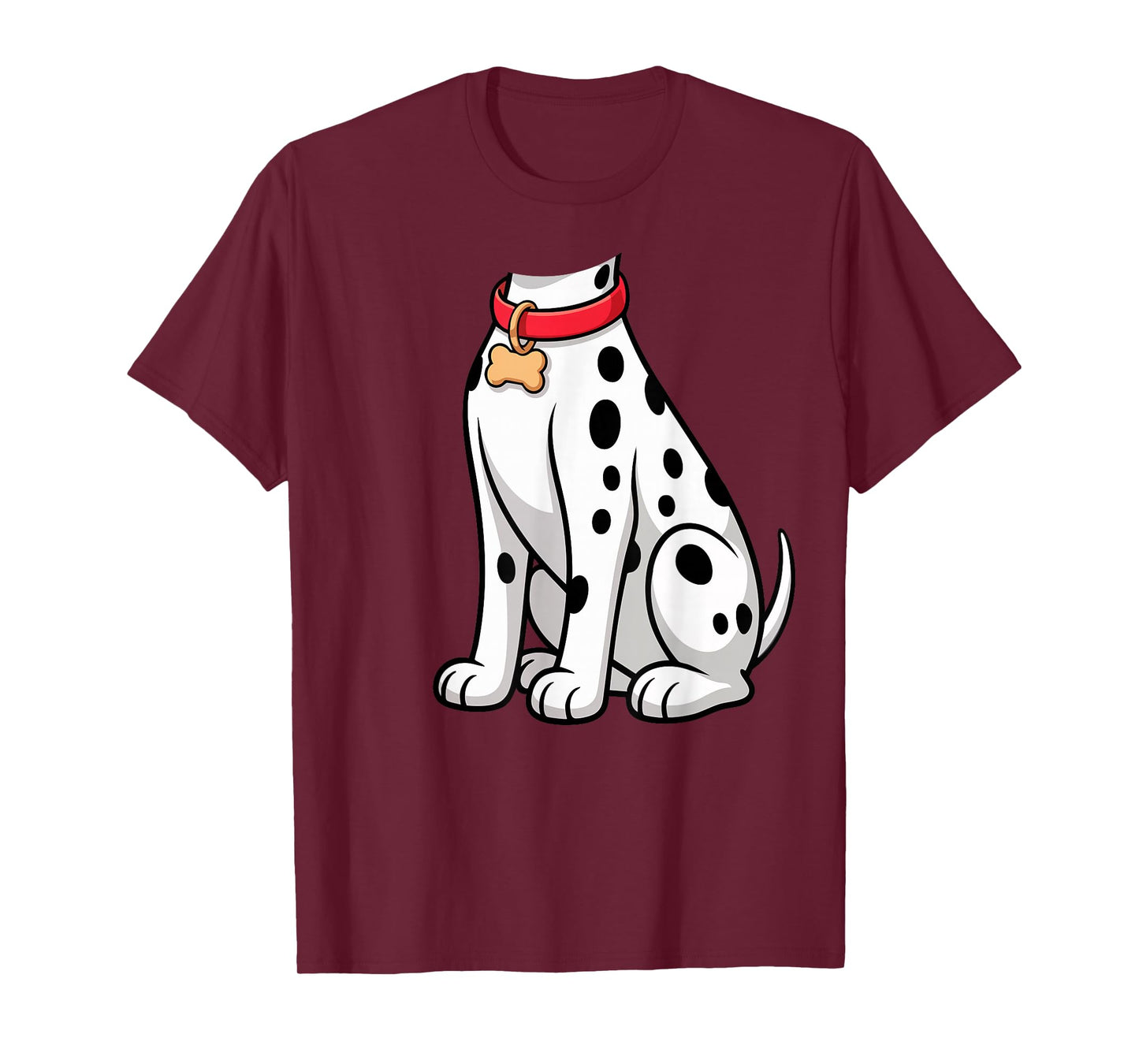 Dalmatian Shirt Adult Men Women Kids Dalmatian Costume T-Shirt