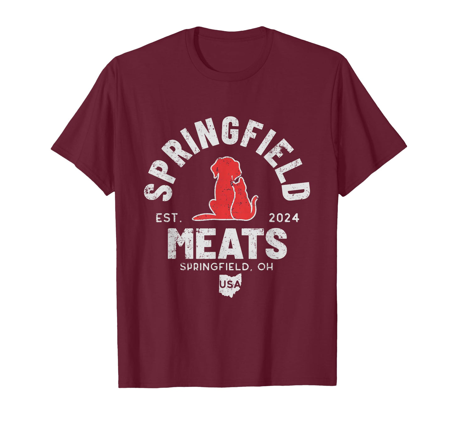 They're Eating The Dogs Springfield Ohio Election T-Shirt