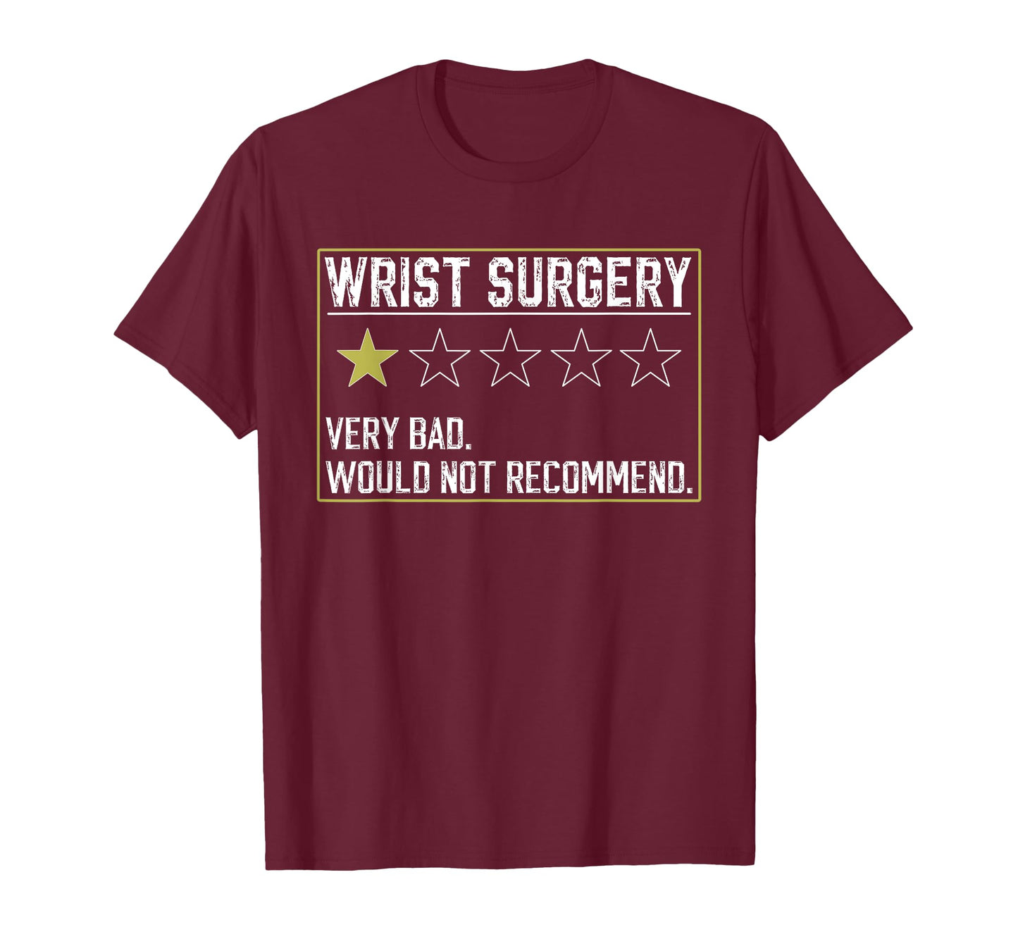 Funny Post Broken Wrist Surgery Recovery Gag Get Well Soon T-Shirt