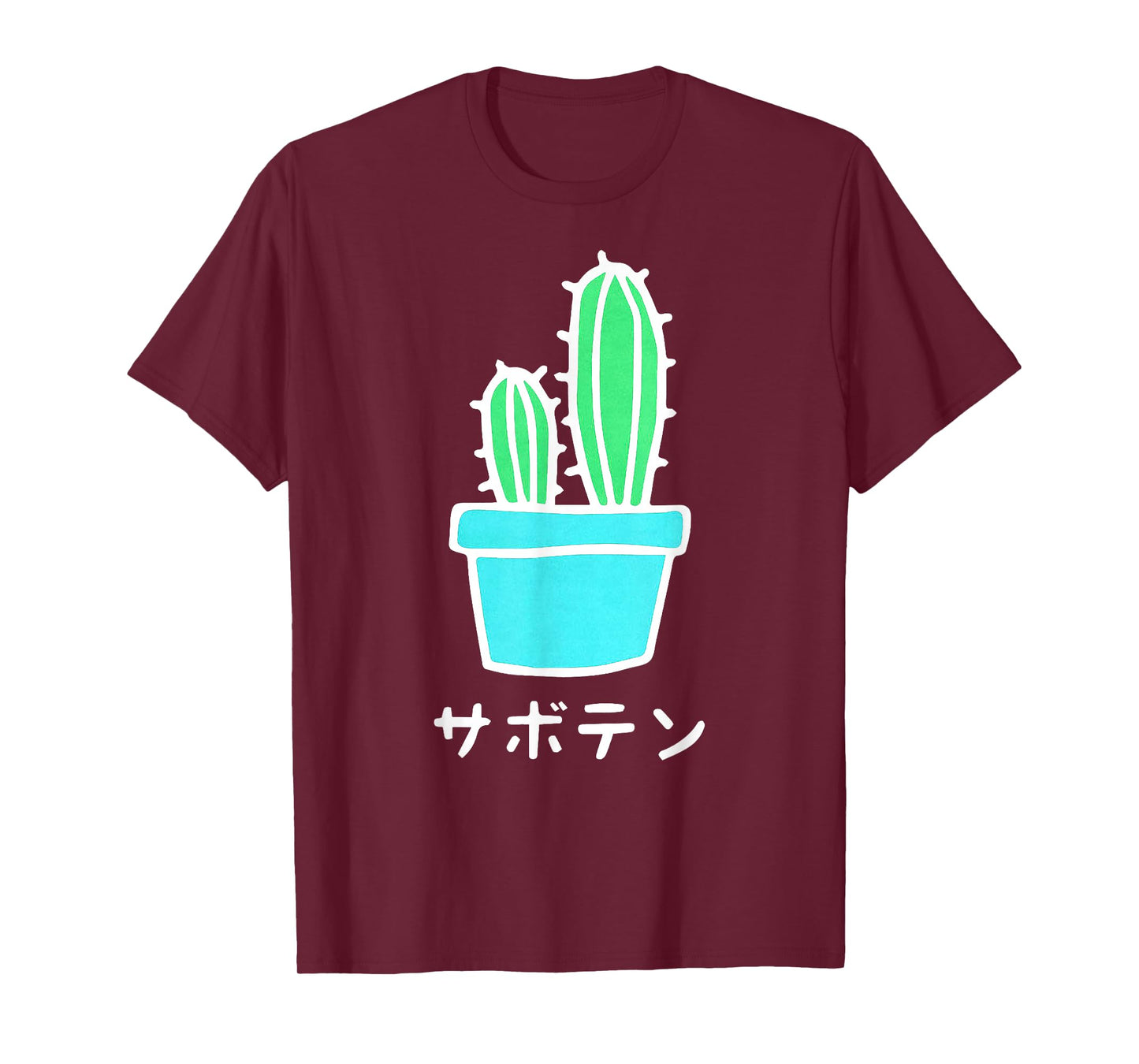 Japanese Art Print Harajuku Cactus Vaporwave Aesthetic T-Shirt