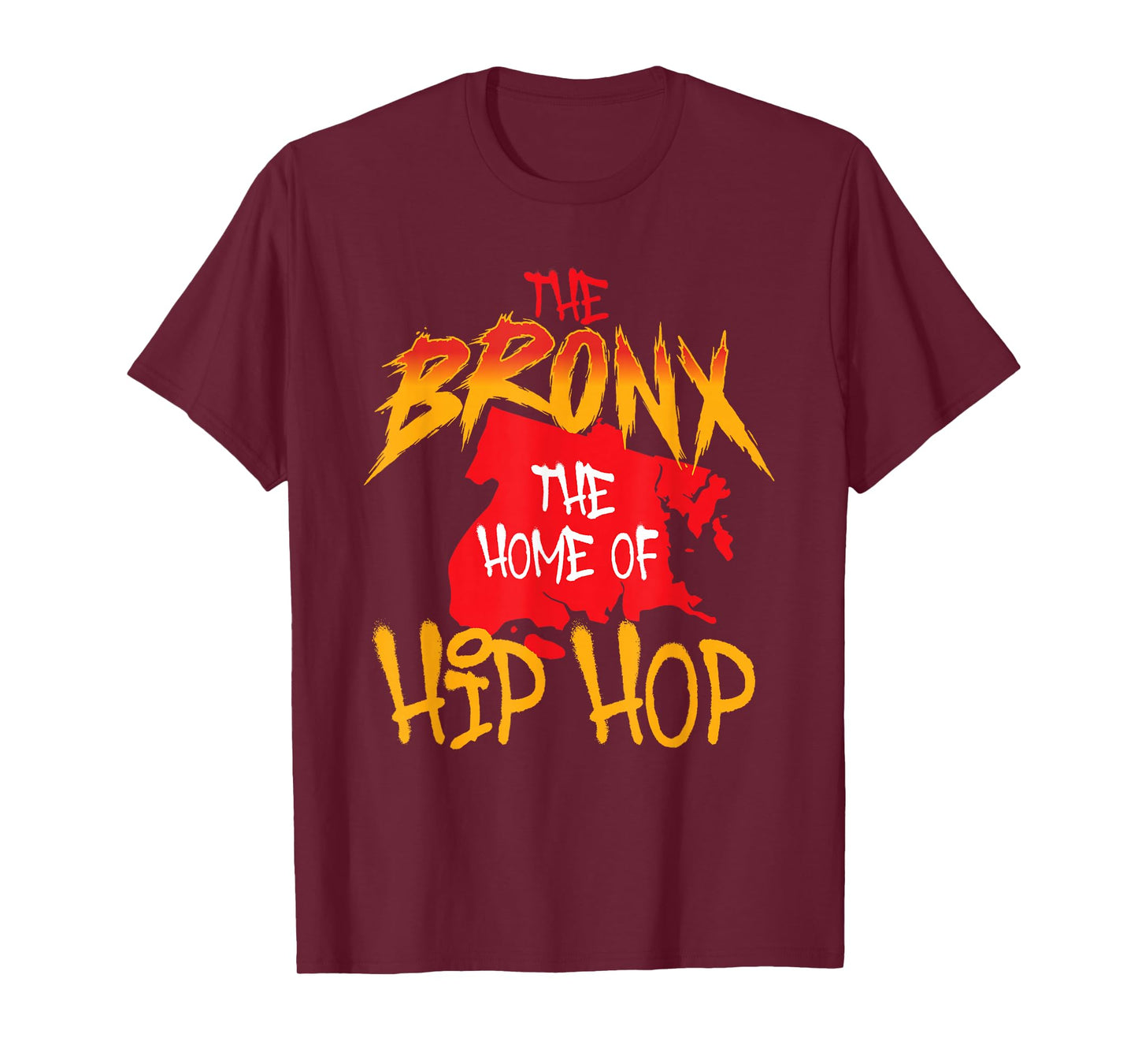 The Bronx The Home of Hip Hop - 80s 90s Old School Hip Hop T-Shirt