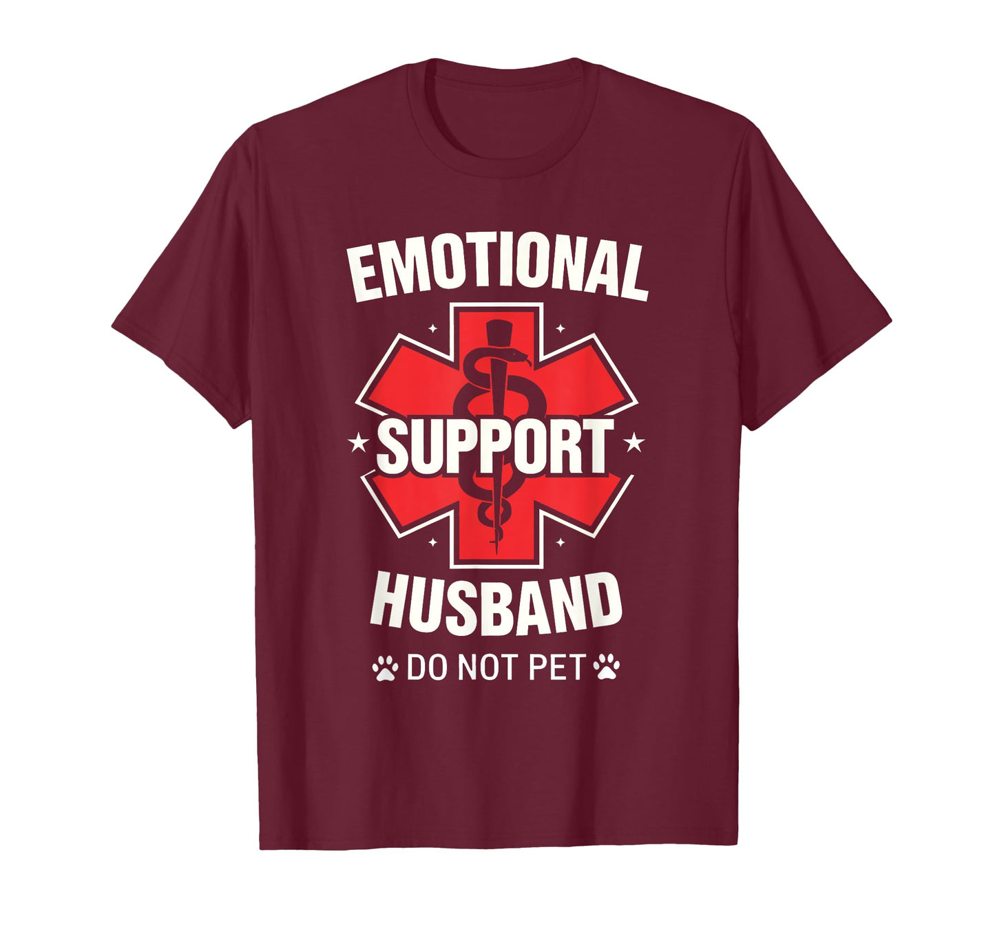 Emotional Support Husband Do Not Pet T-Shirt