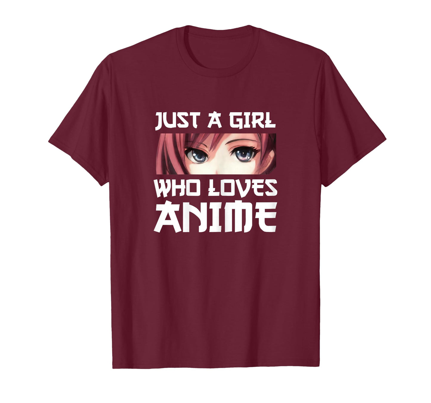 Just a Girl Who Loves Anime Gift T-Shirt