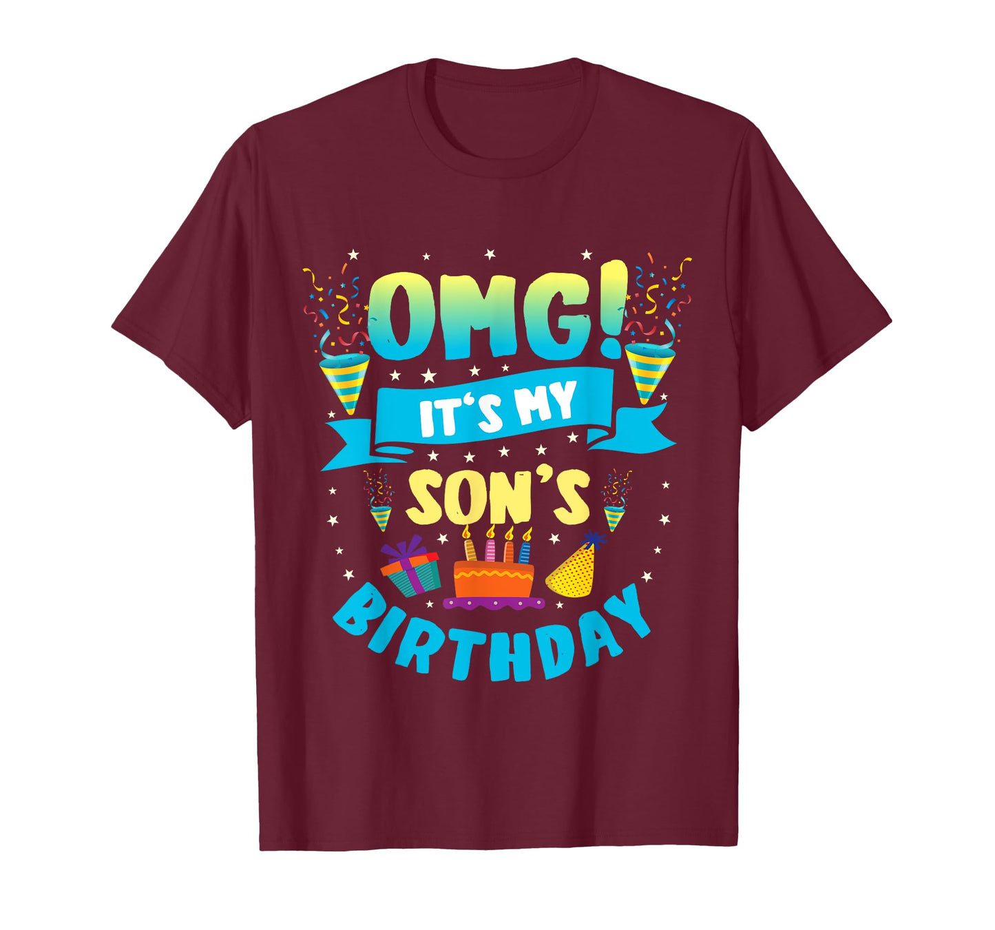 OMG It's My Son Birthday T-Shirt