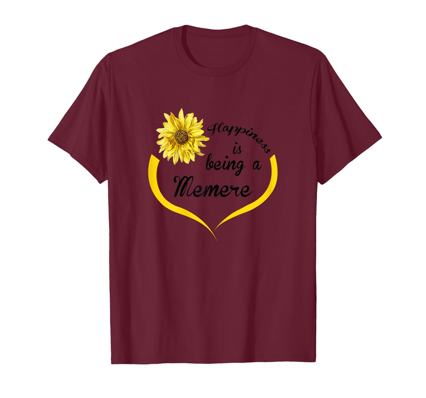Memere Gift: Happiness Is Being A Memere T-Shirt