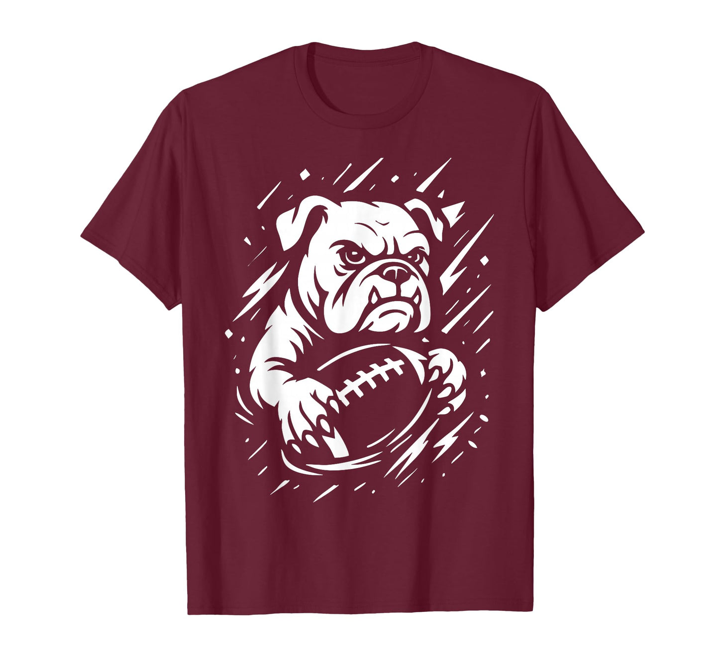 Vintage Bulldog Personalized Name Gift for Men Women Kid T-Shirt