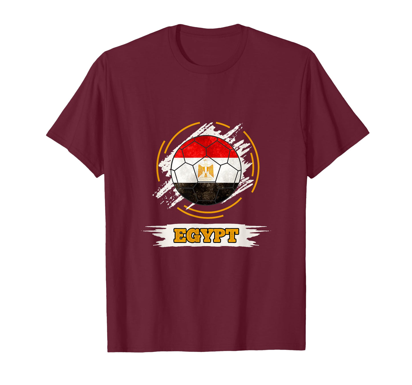 Soccer Country Flag Egypt (D003-0009) T-Shirt