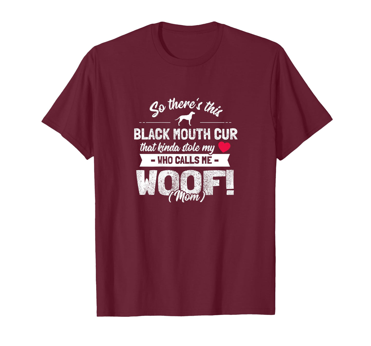 Black Mouth Cur Mom - Dog Owner Gift Humor T-Shirt Women T-Shirt
