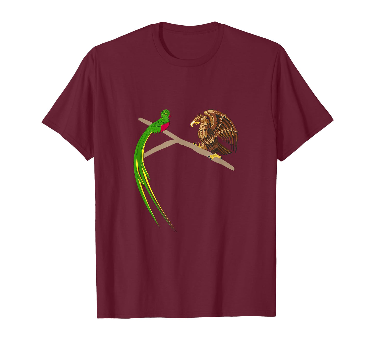 Guatemalan Quetzal and Mexican eagle bird T-Shirt