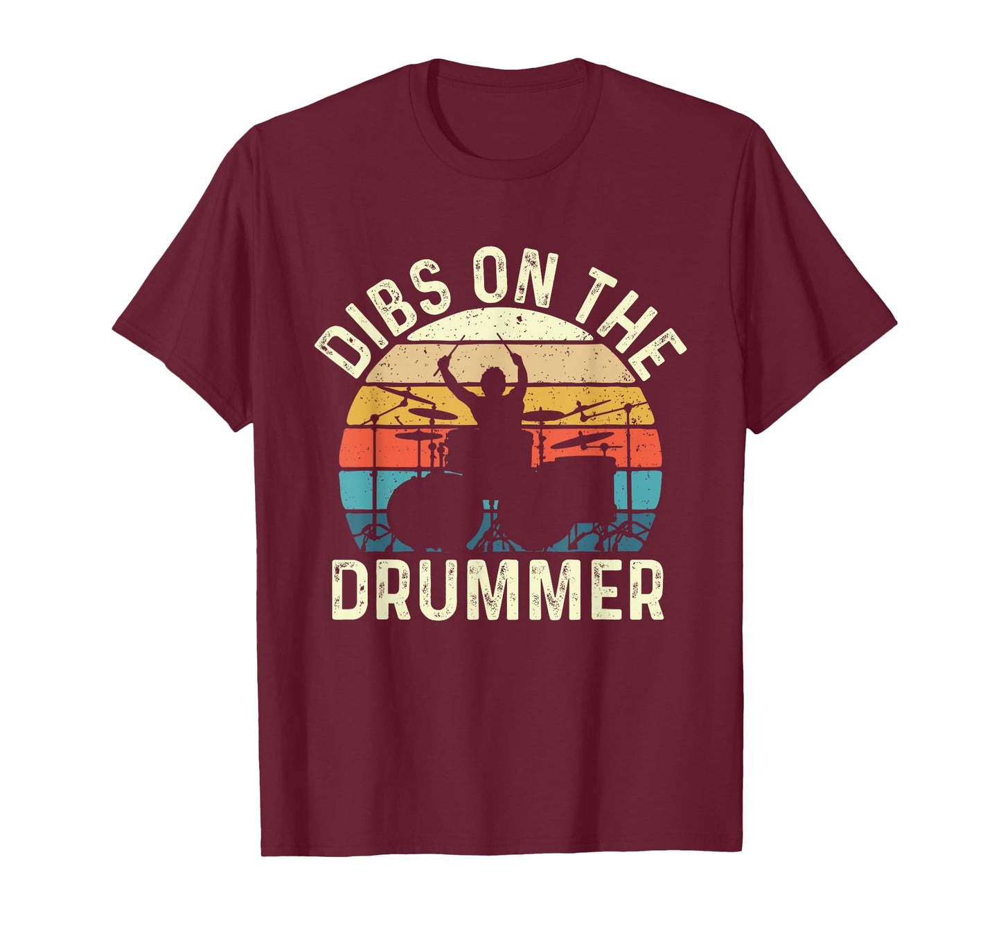 Dibs On The Drummer - Band Percussionist Drumming T-Shirt