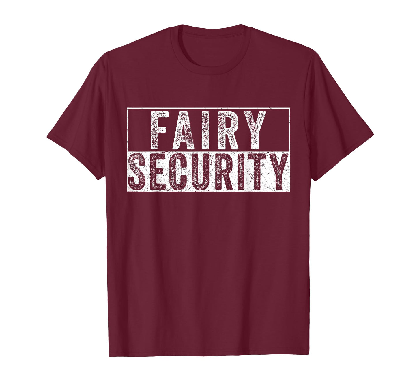Cool Halloween Costume Vintage Fairy Security T-Shirt