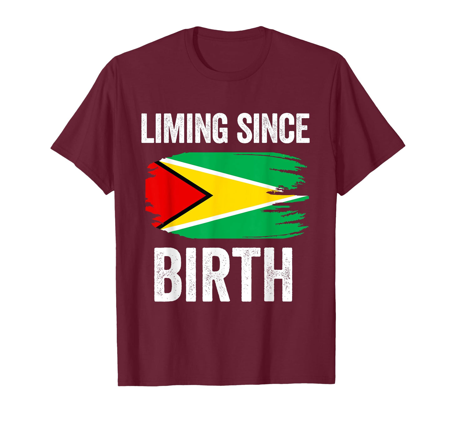 Guyana Flag Guyanese Pride For Men Women Heritage Roots Love T-Shirt