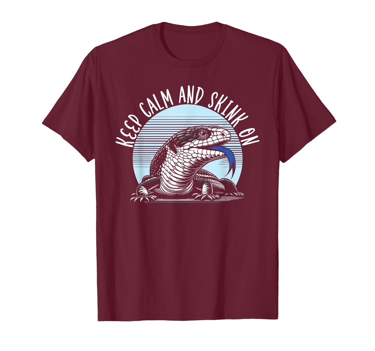 Blue Tongue Skink Lizard Lover Reptile Herpetology T-Shirt