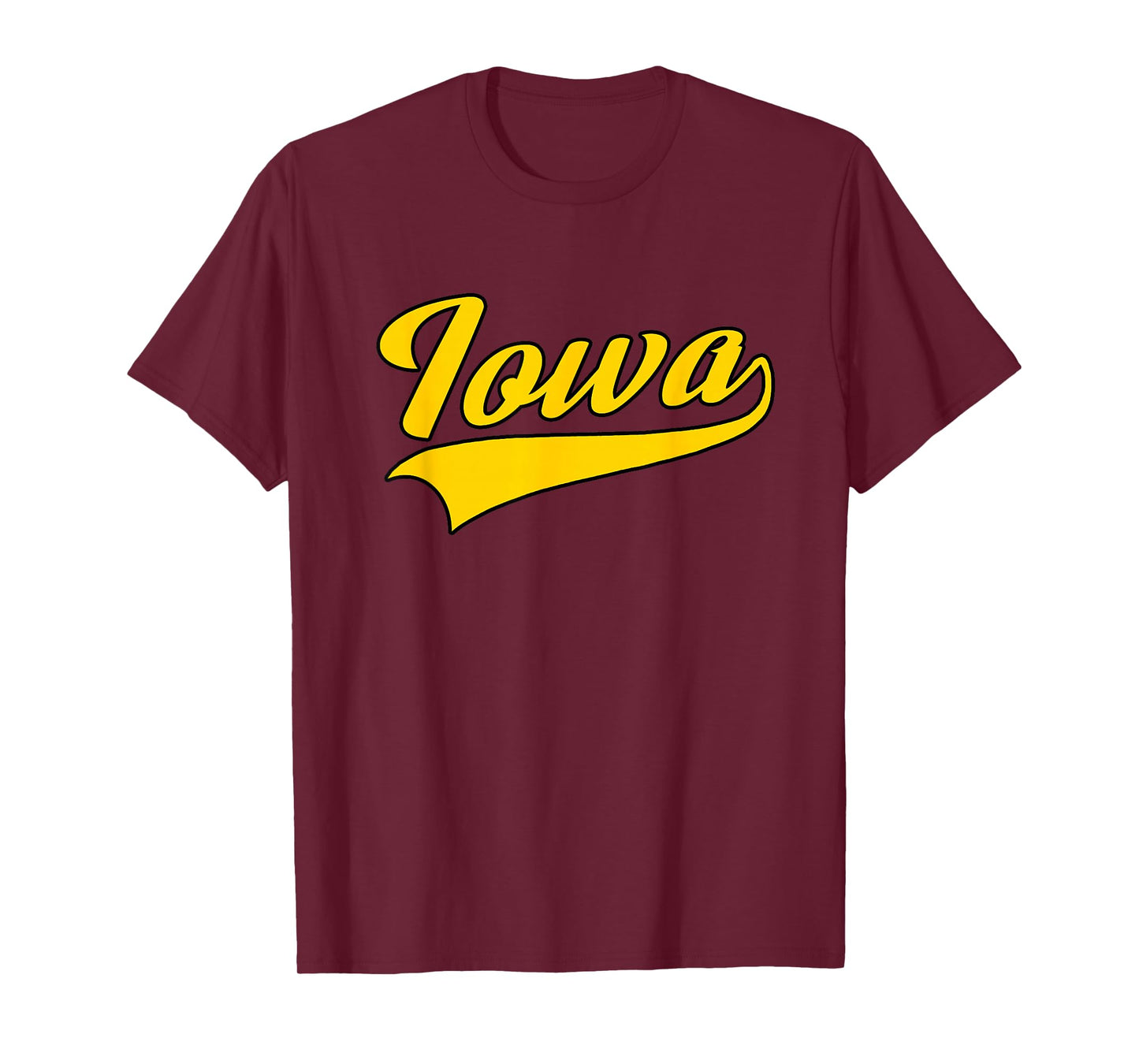 Iowa - Throwback Design - Classic T-Shirt