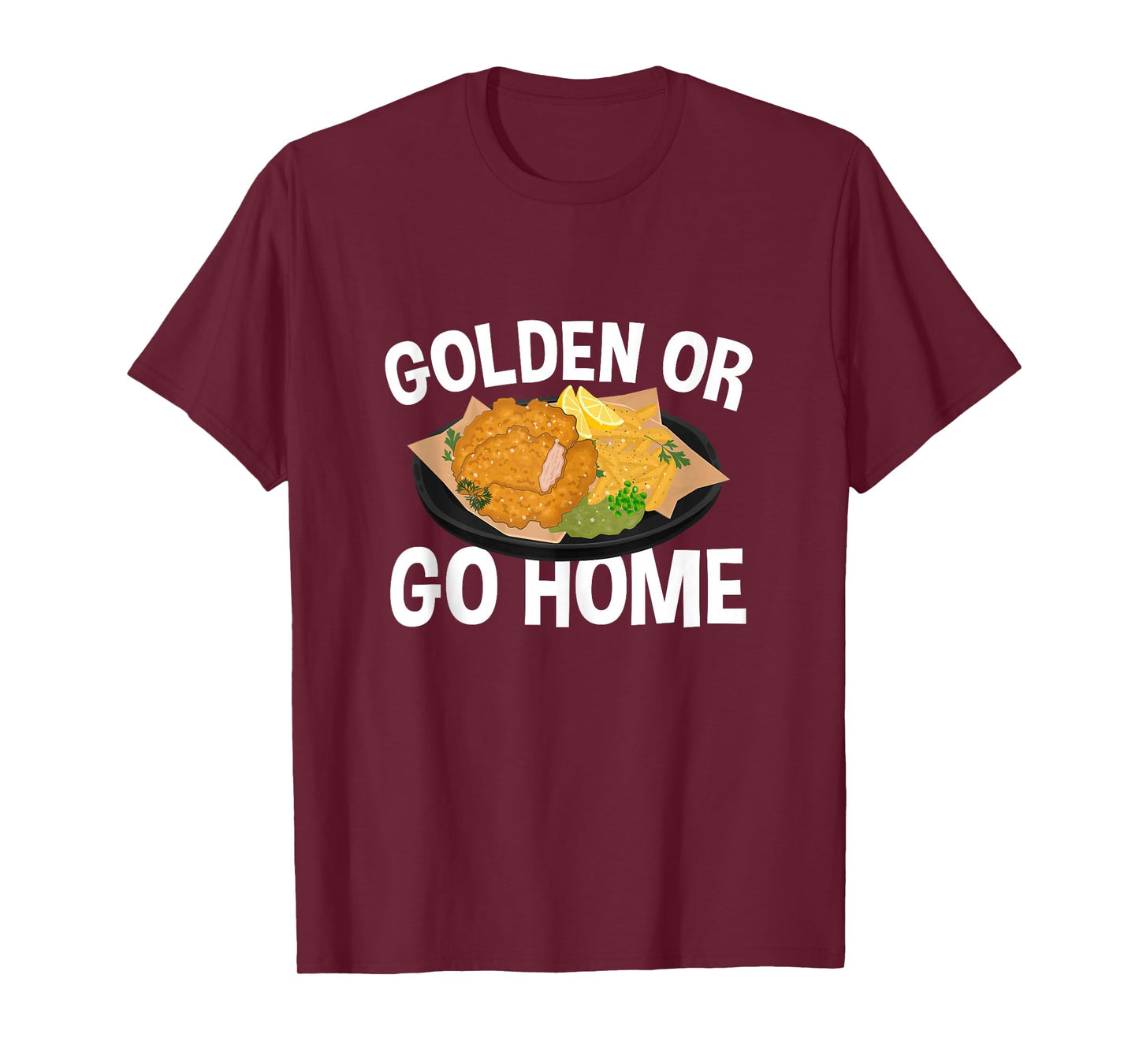 Golden Or Go Home Fish Fry Fried Fish Tank Top