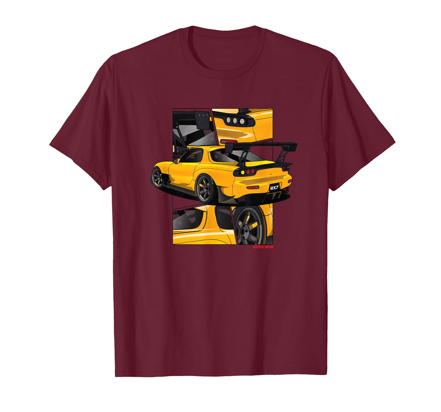 RX7 FD 13B Turbo Manga Style Rotary T-Shirt