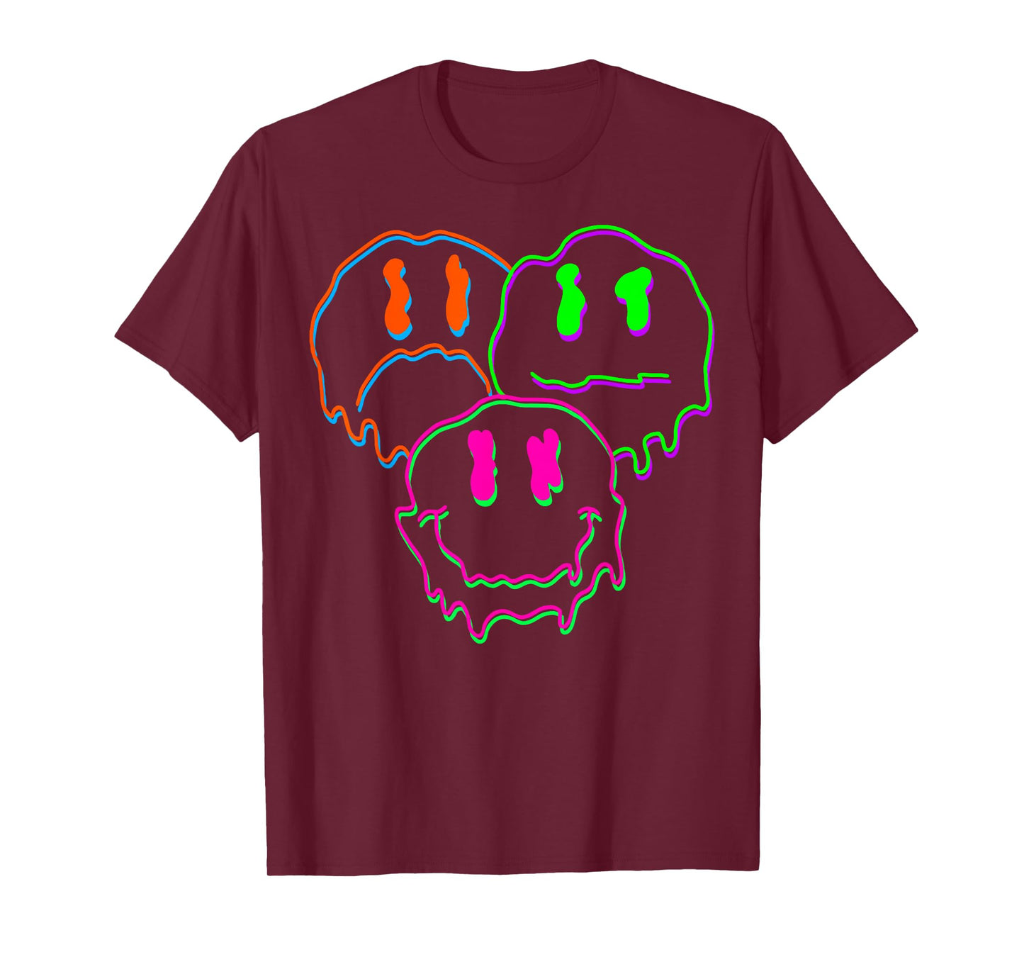 Funny Trippy Vaporwave EDM Rave Festival House Techno Tee T-Shirt