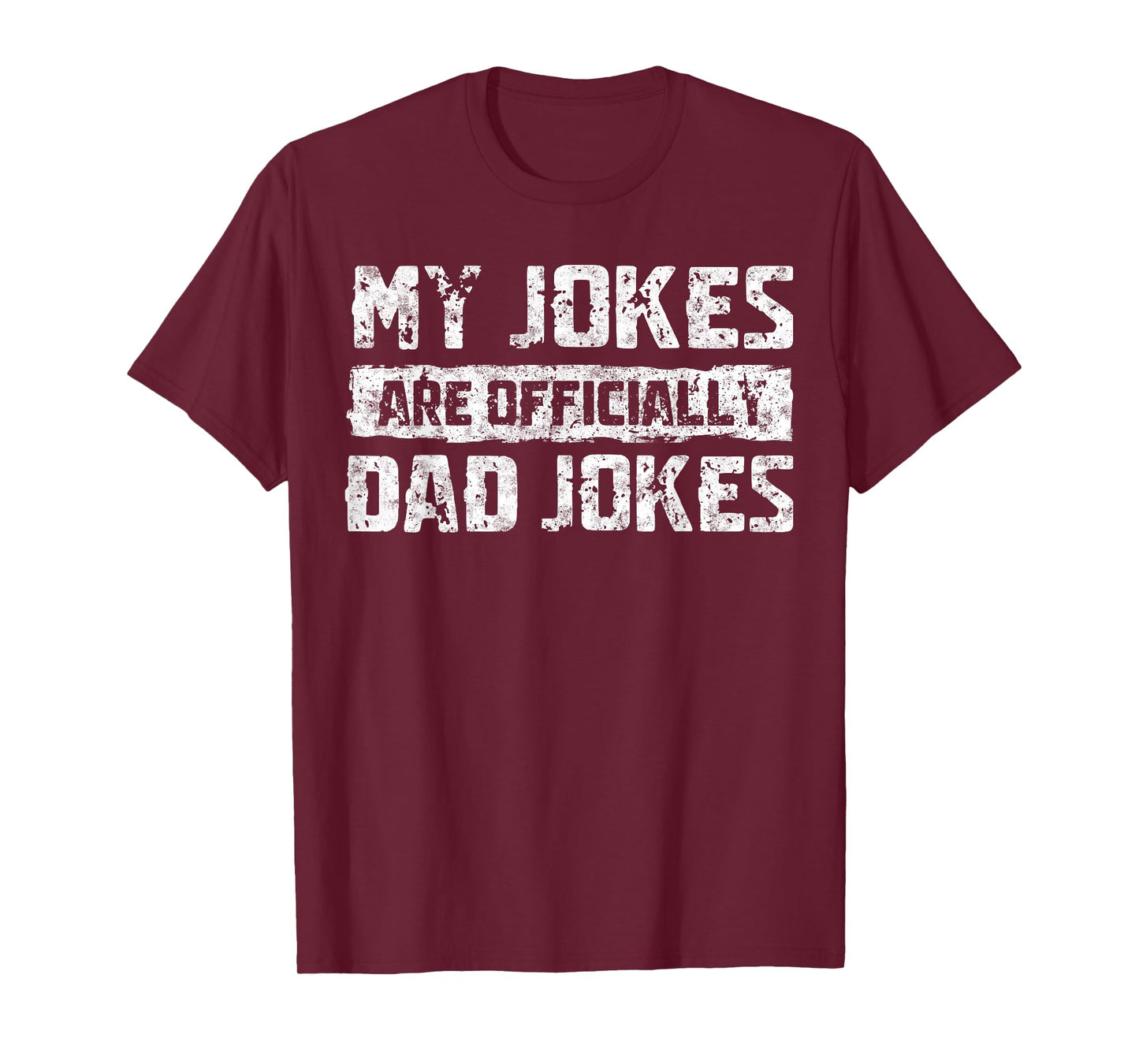 My Jokes are Officially Dad Jokes Fathers Day First Time Dad T-Shirt
