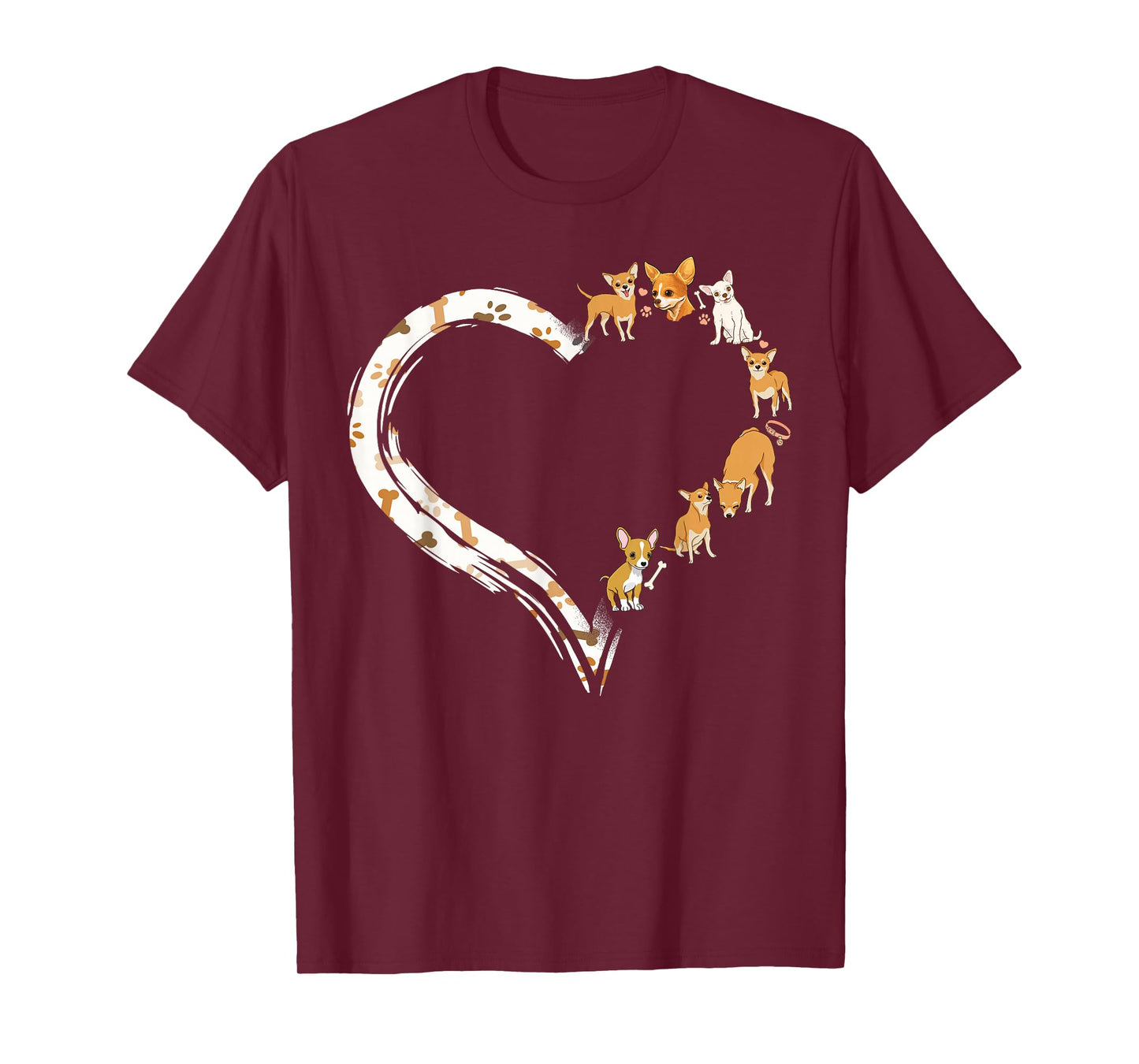 Chihuahua Chihuahueño Heart T-Shirt