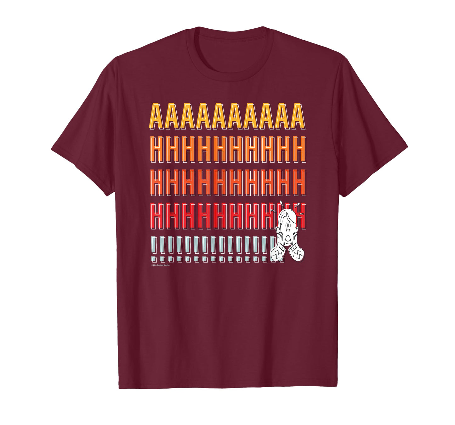 Home Alone Christmas Iconic Kevin McCallister Screaming T-Shirt