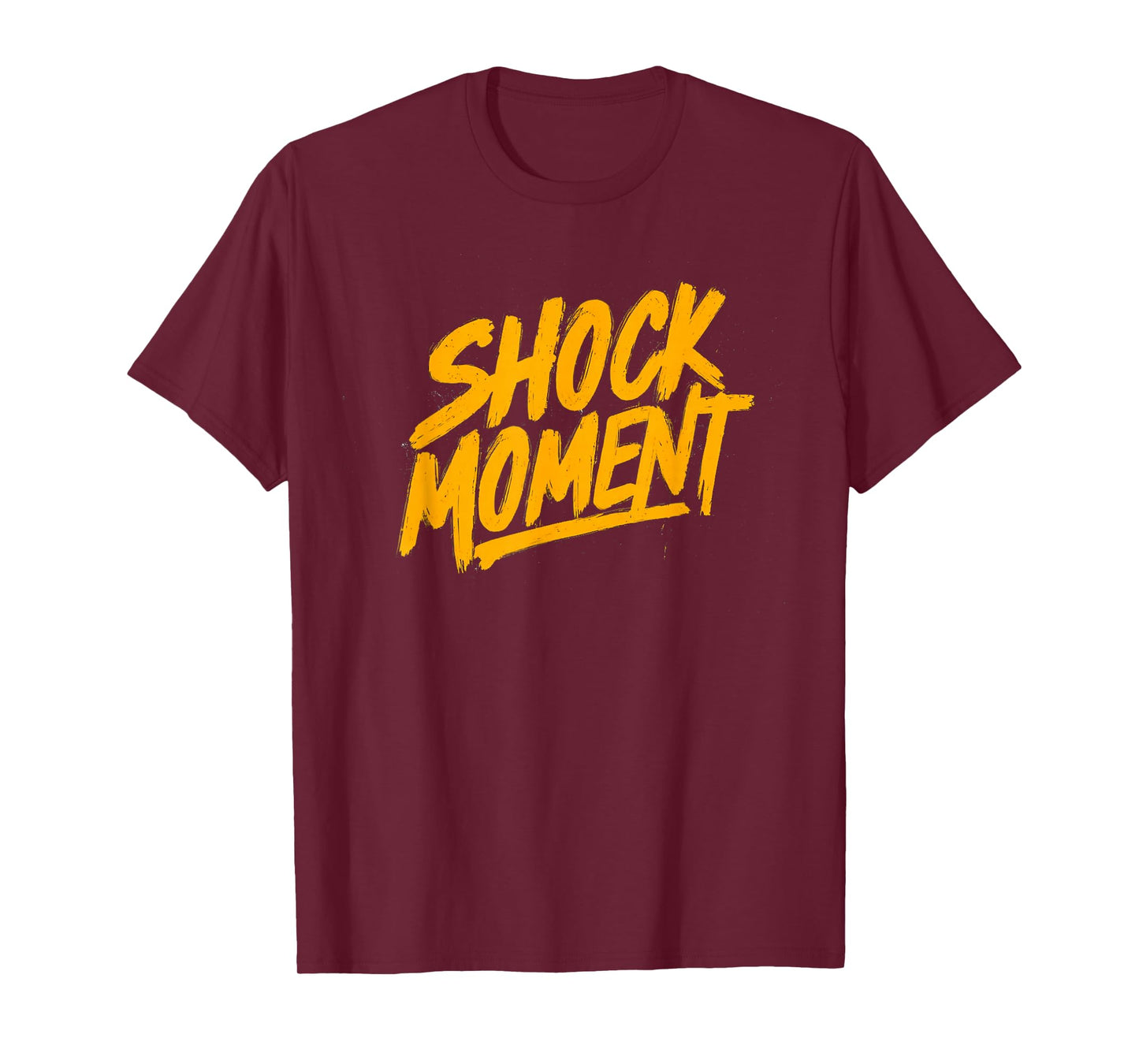 Nice Shock Moment Speech in Bright Colors T-Shirt