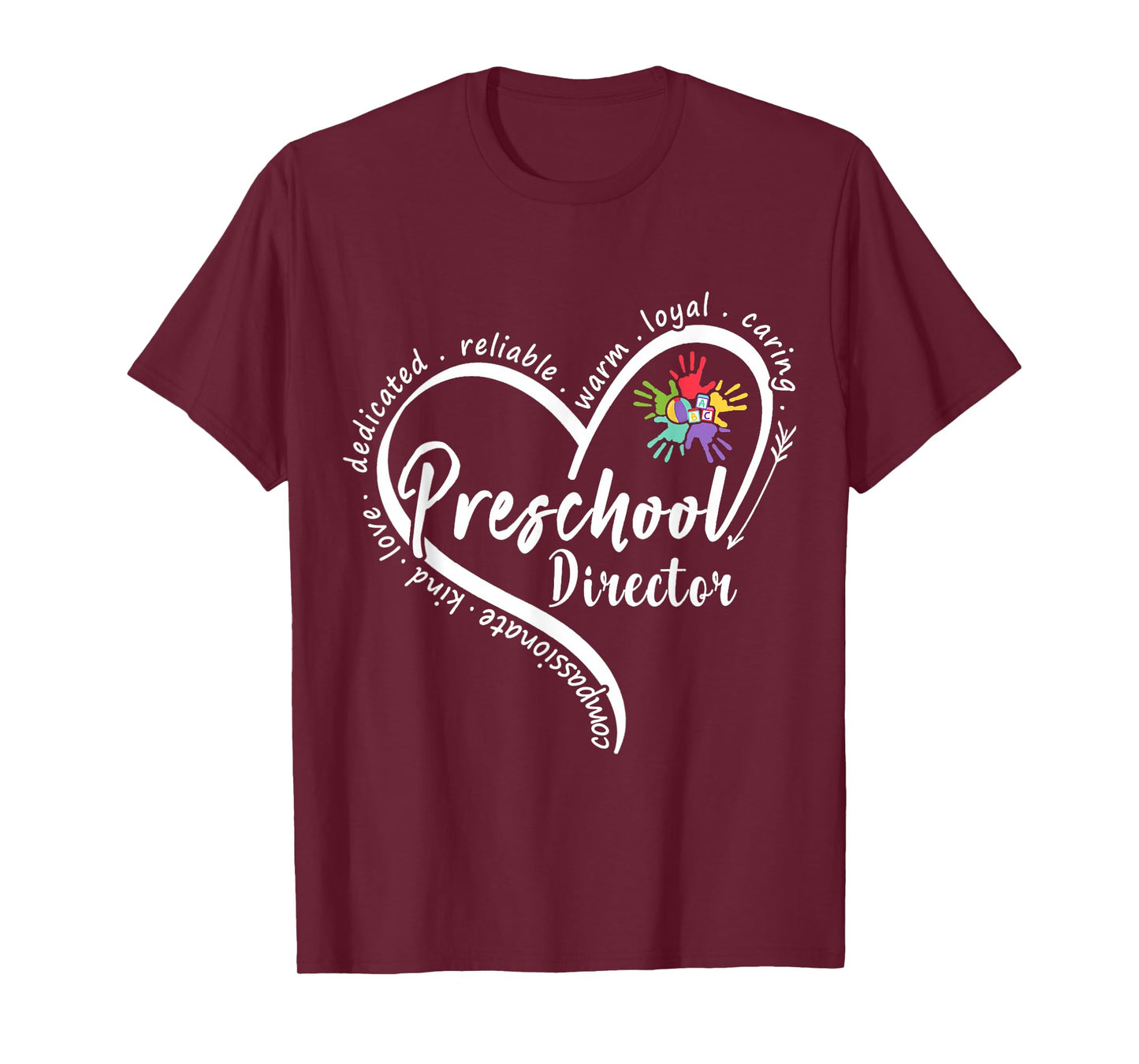 Preschool Director Assistant Back to School Daycare Thank T-Shirt