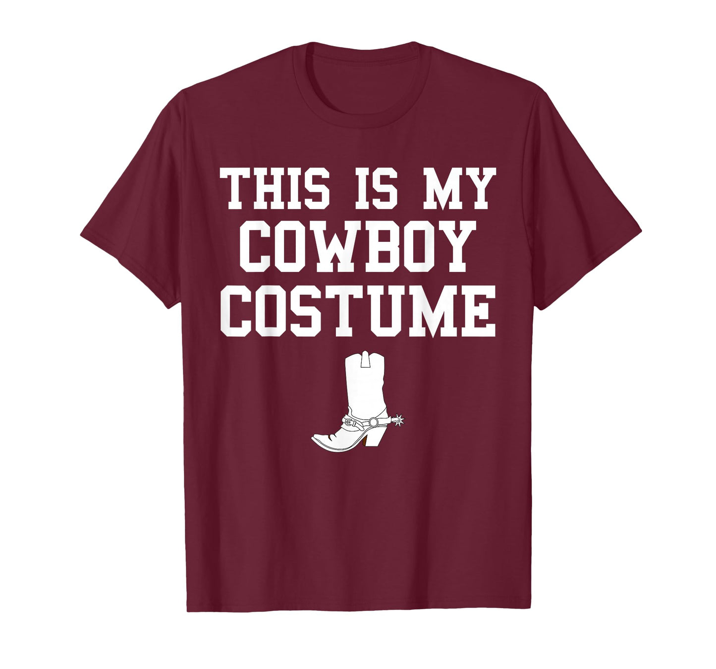 This is My Cowboy Costume Funny Lazy Country Western T-Shirt T-Shirt